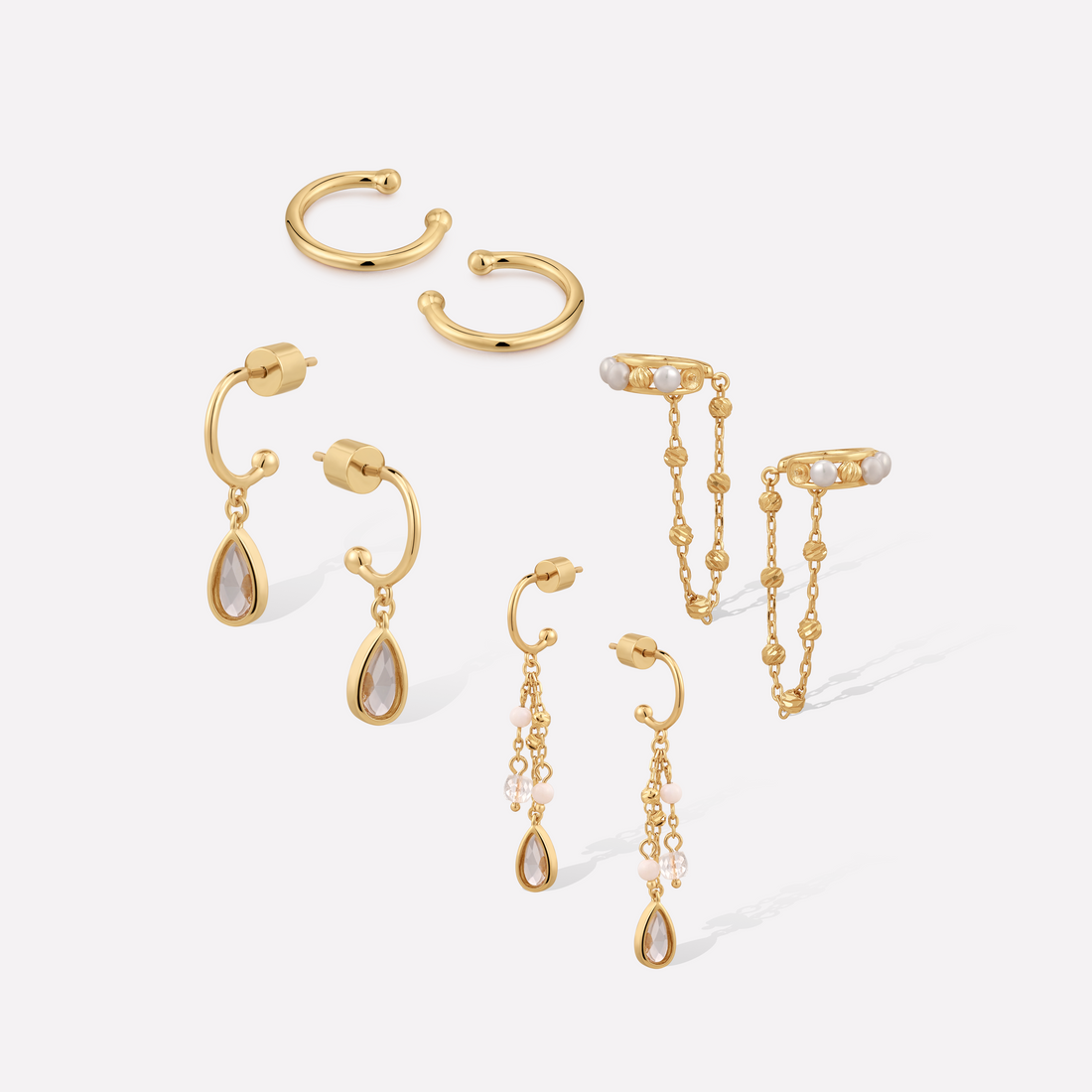 Aeolian Echo Earrings Set