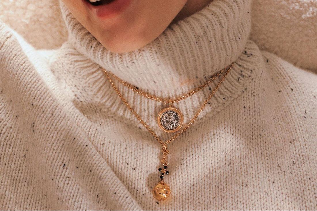 Ancient Coin Necklace