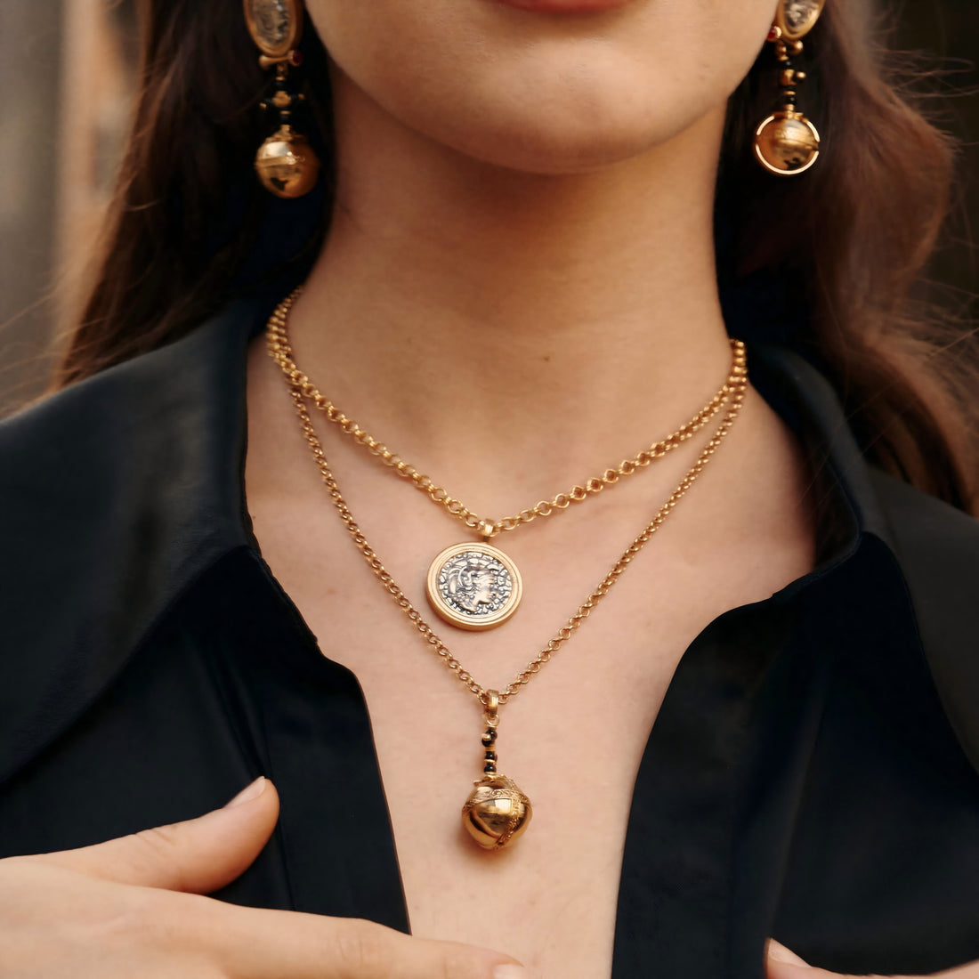 Ancient Coin Necklace