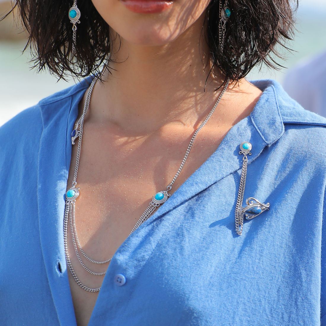 Bee Priestess Brooch