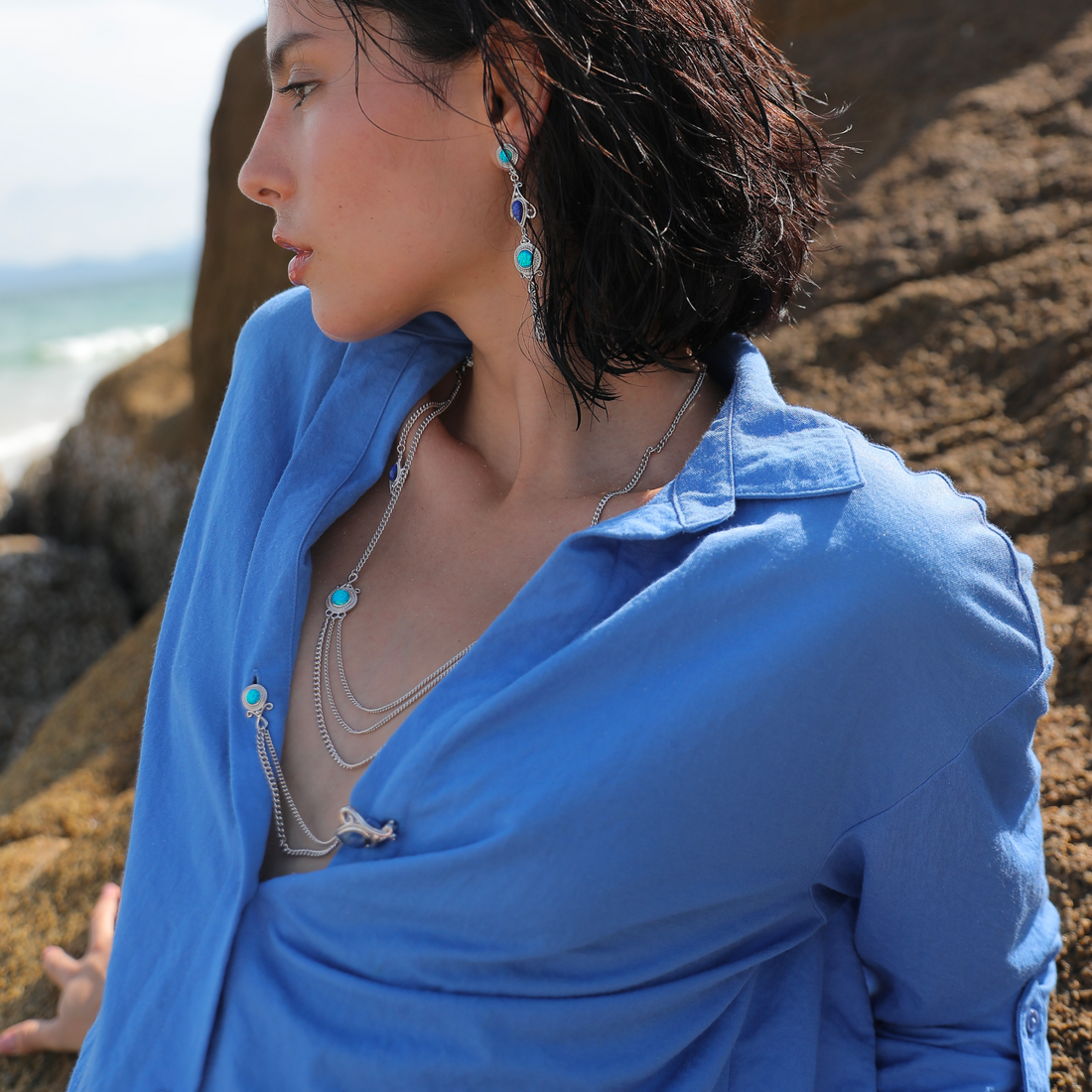 Bee Priestess Brooch