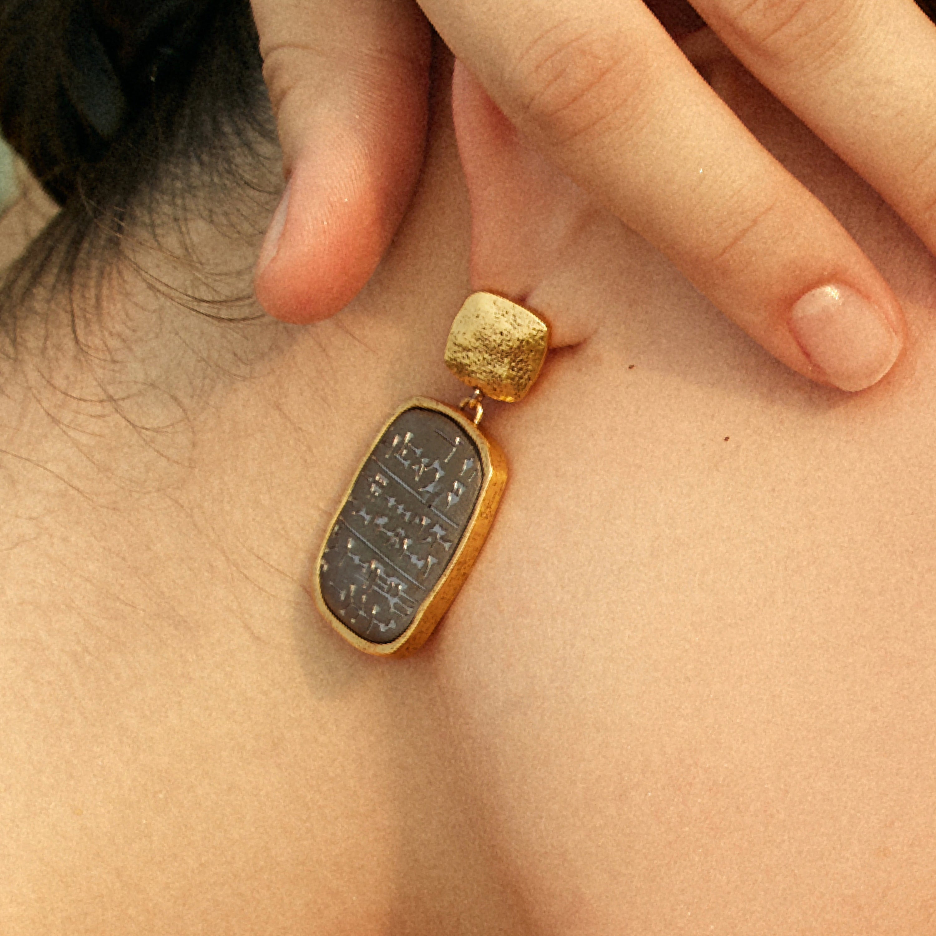 Cuneiform Tablet Earrings