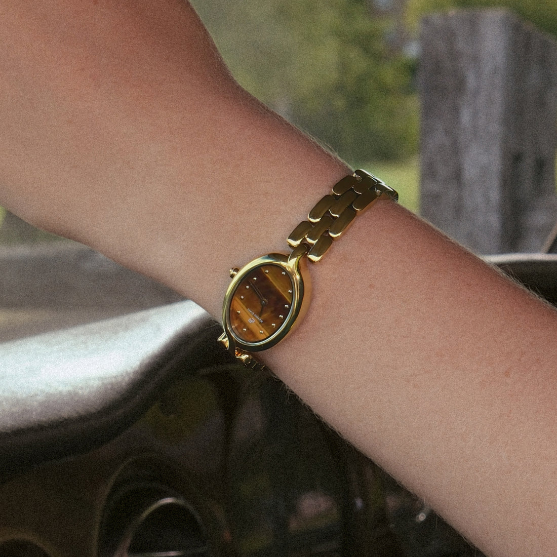 Vatican Watch - Brown & Gold