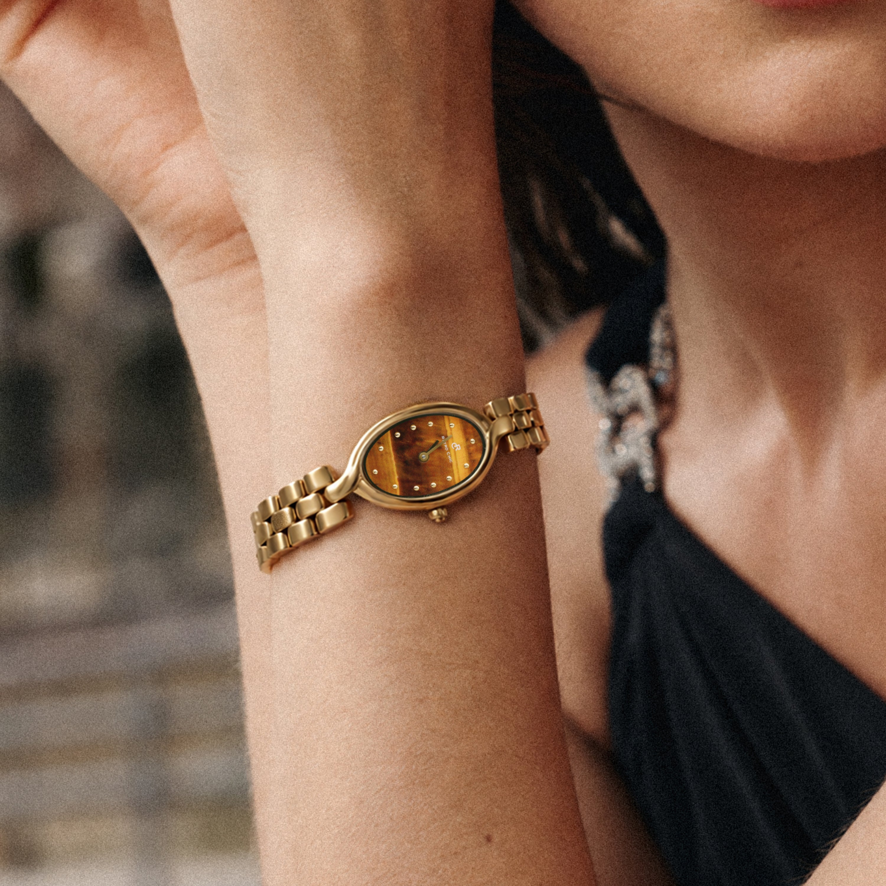 Vatican Watch - Brown & Gold