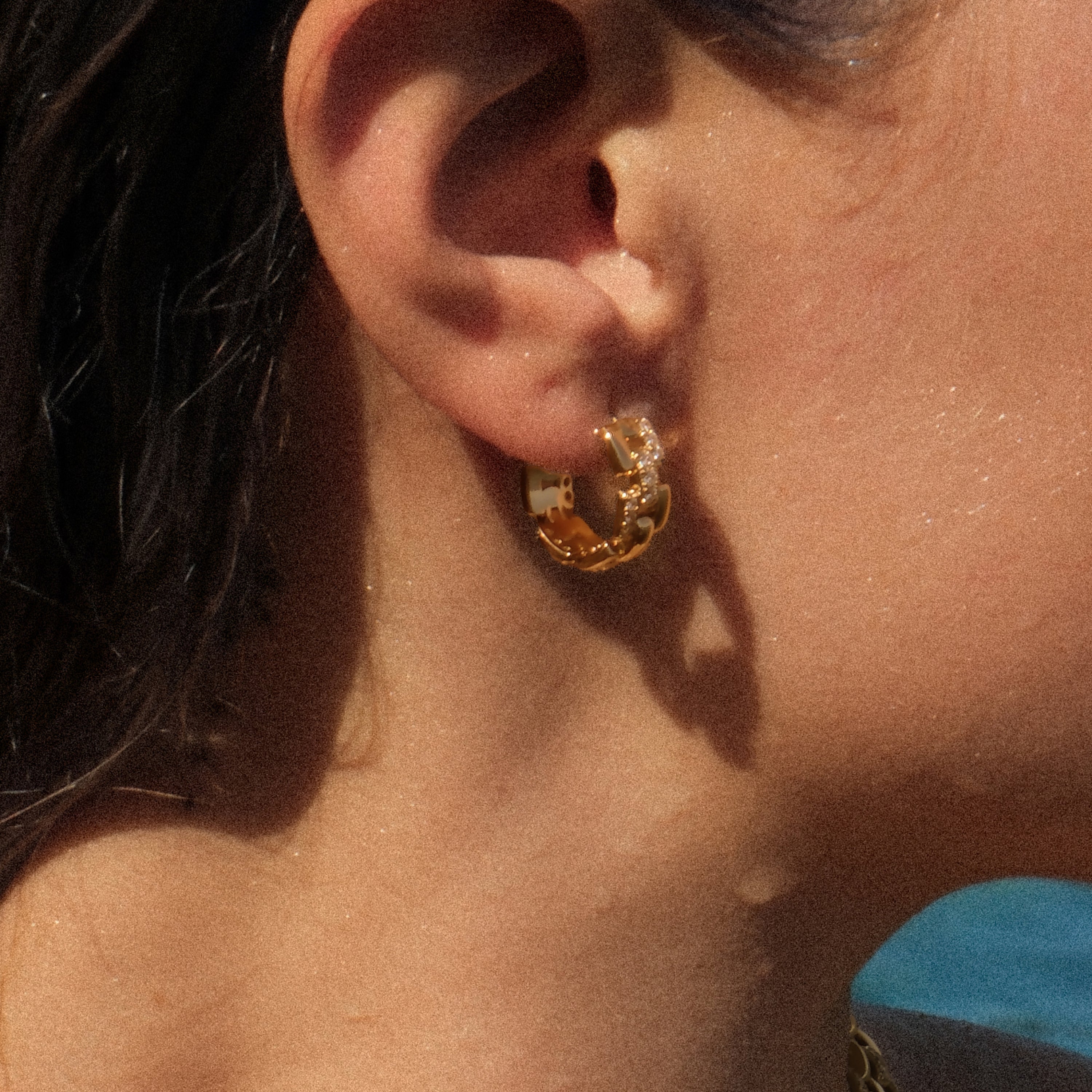 Rome Starlight Chain Earrings