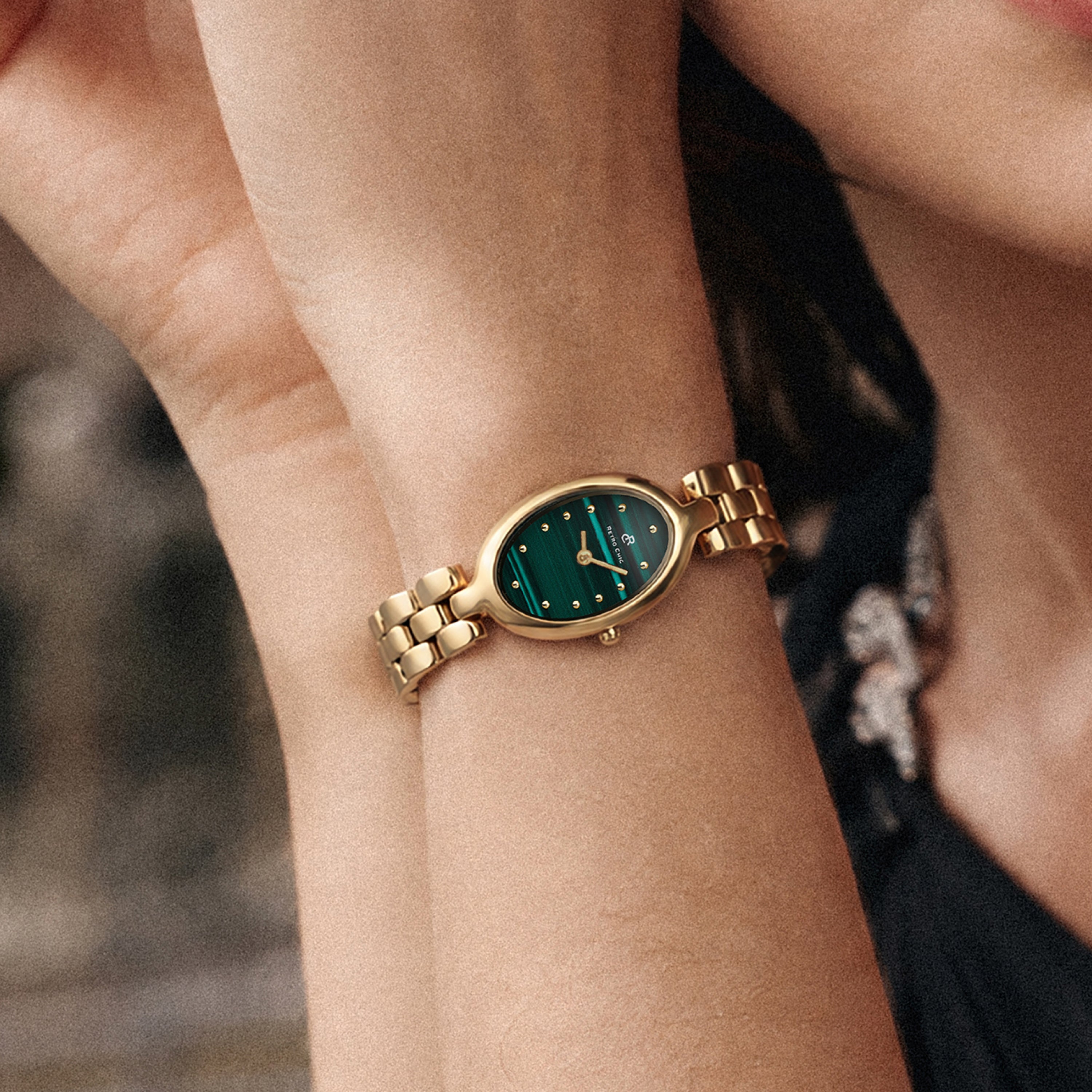 Vatican Watch - Green & Gold