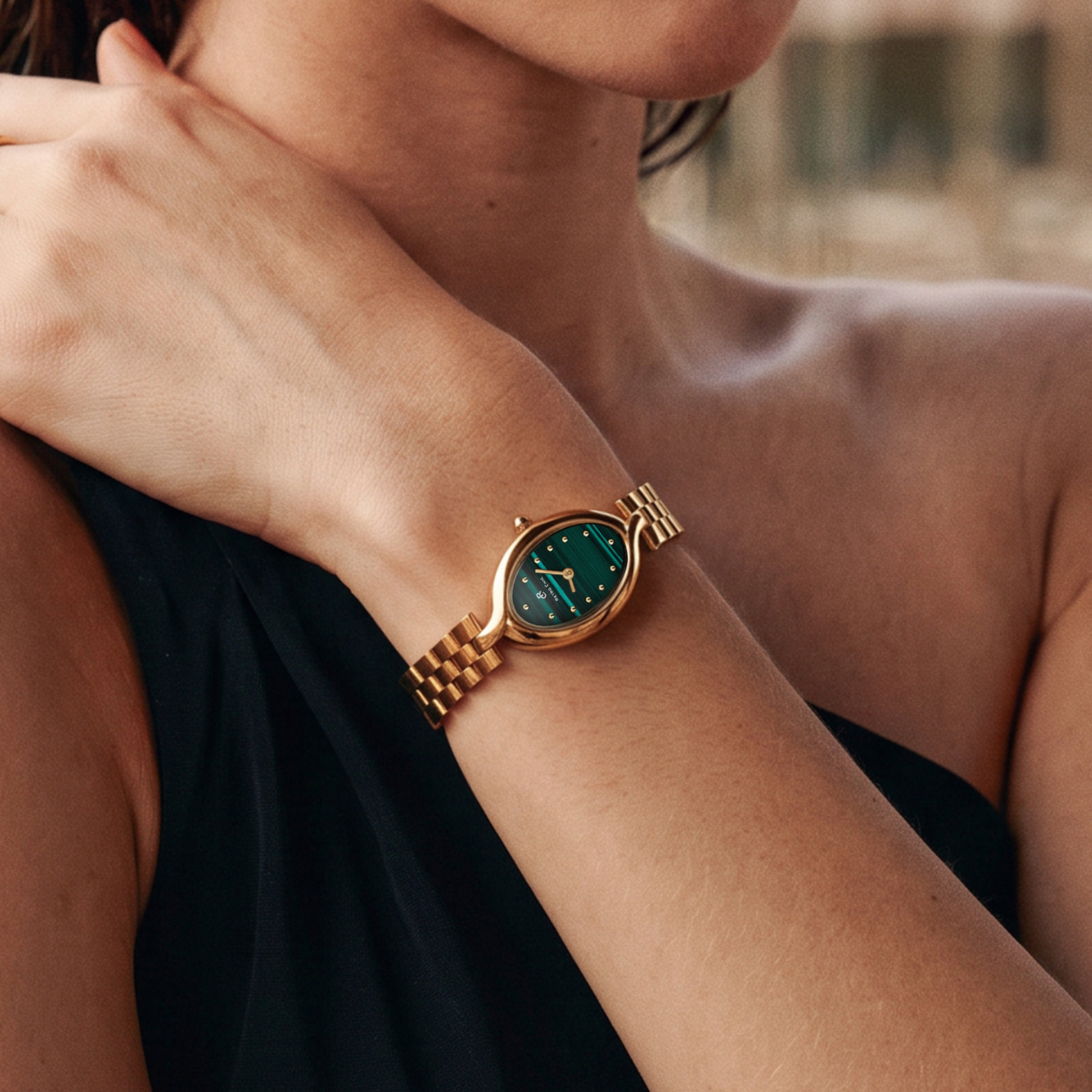 Vatican Watch - Green & Gold