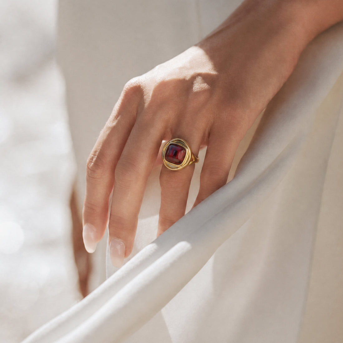Anillo de piedra del rey bizantino