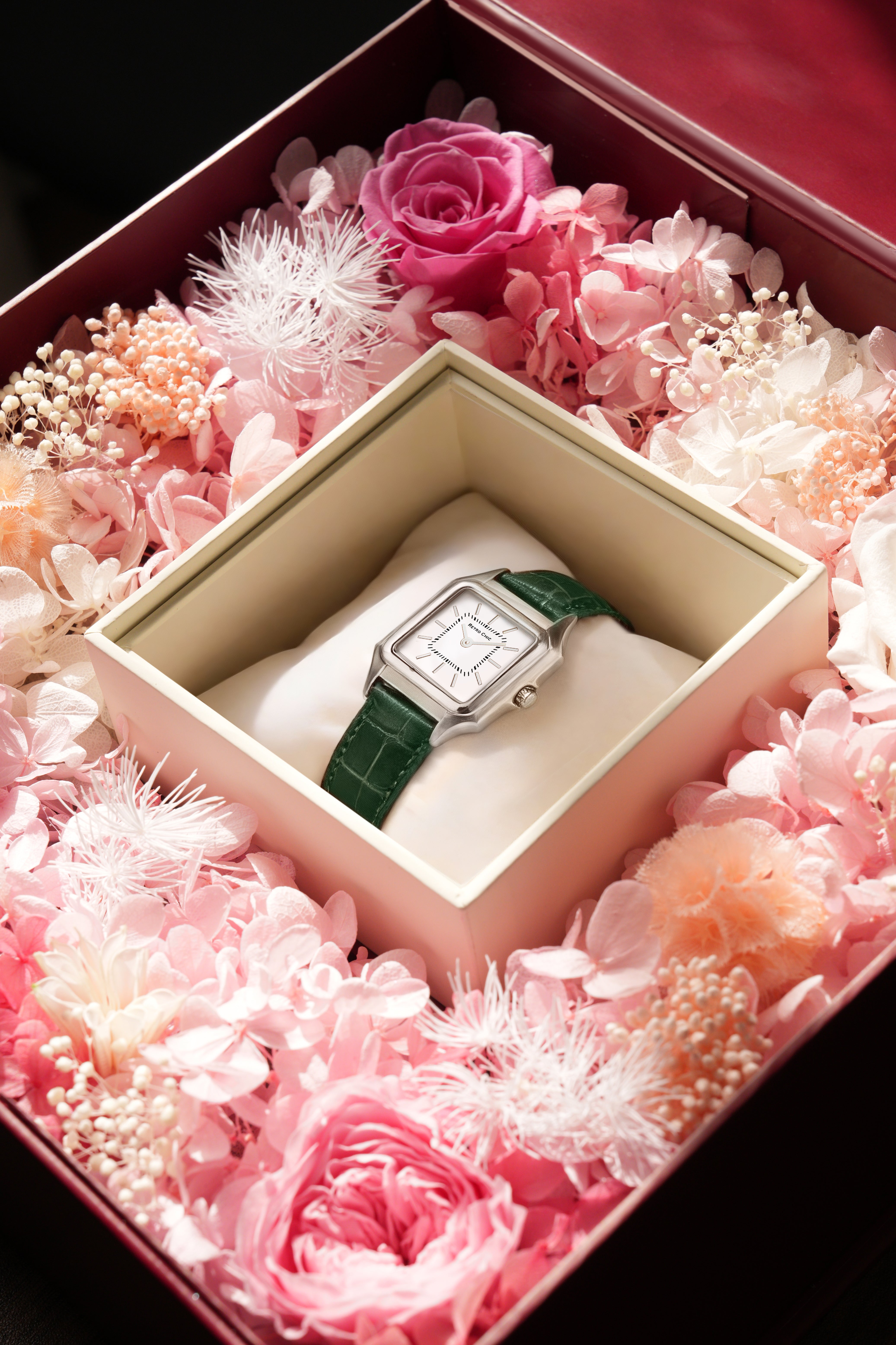 Vatican Majesty Watch - Green & Silver