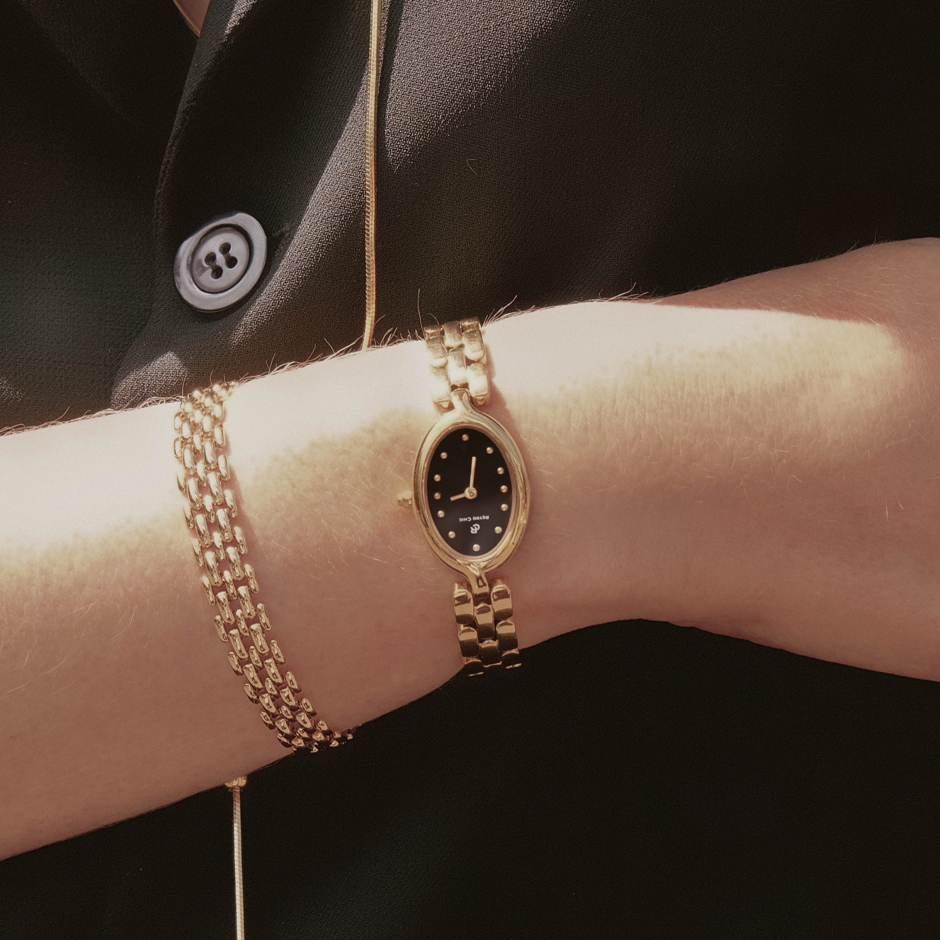 Vatican Watch - Black & Gold
