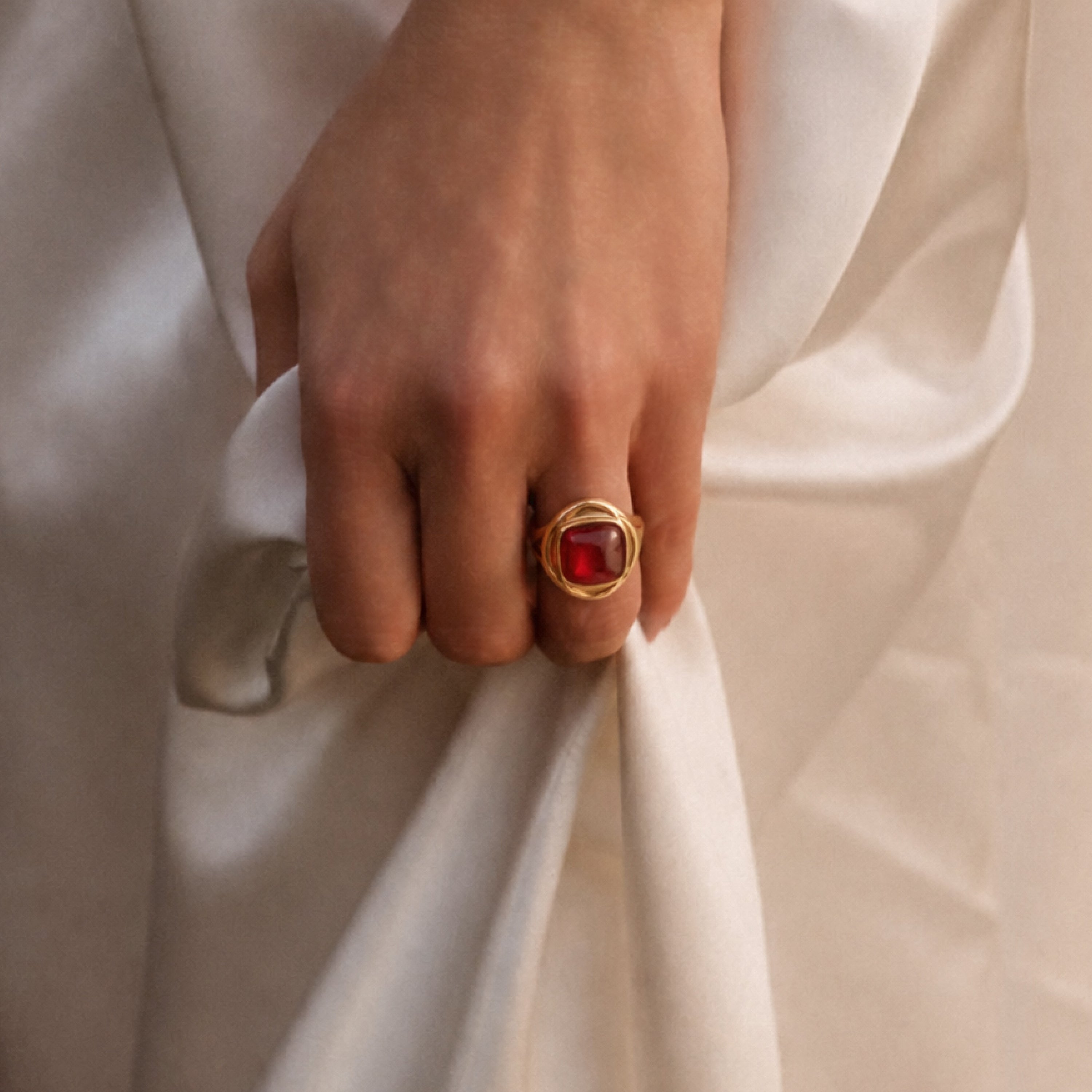 Anillo de piedra del rey bizantino