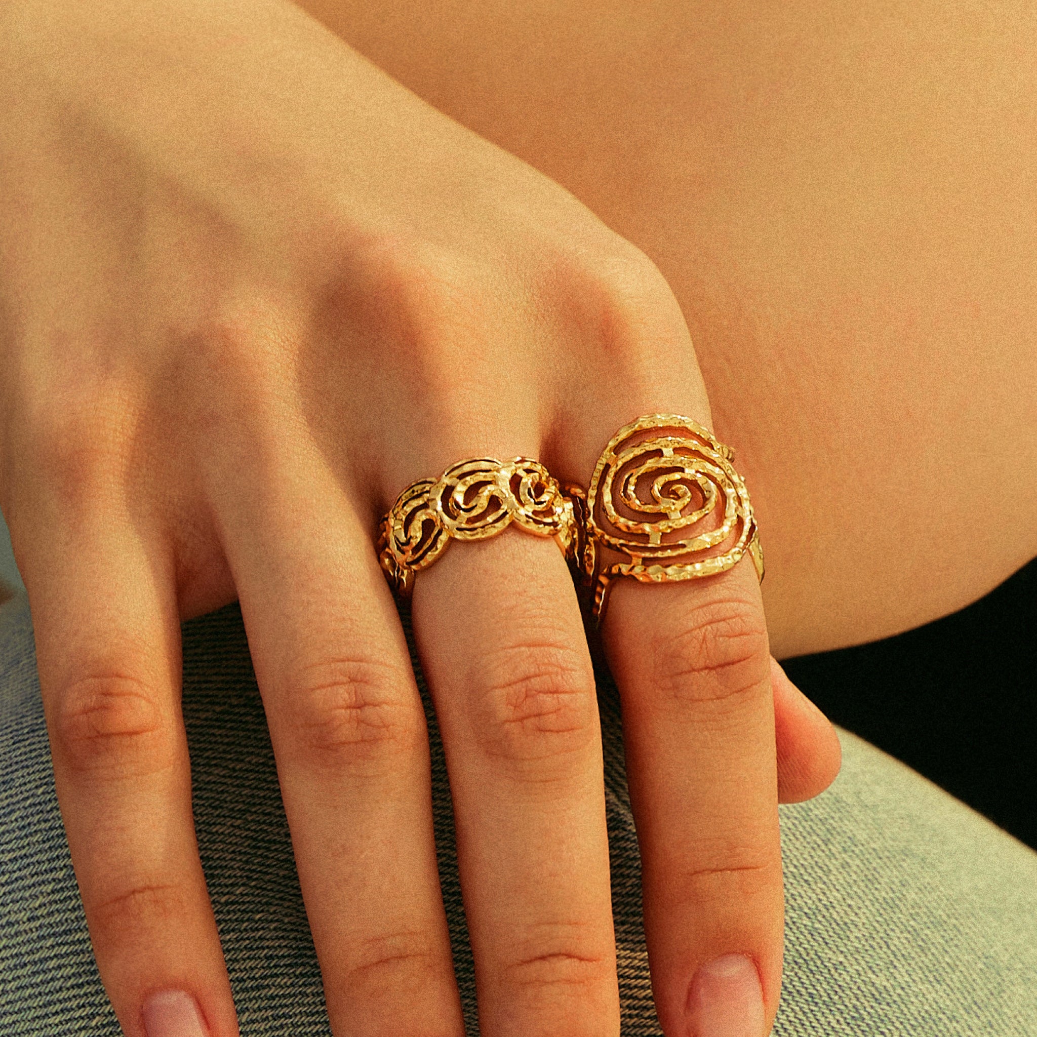 Eternal Spiral Small Ring