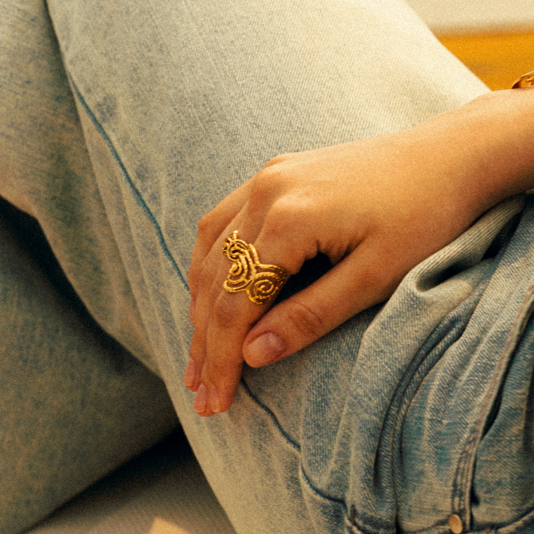 Eternal Spiral Small Ring
