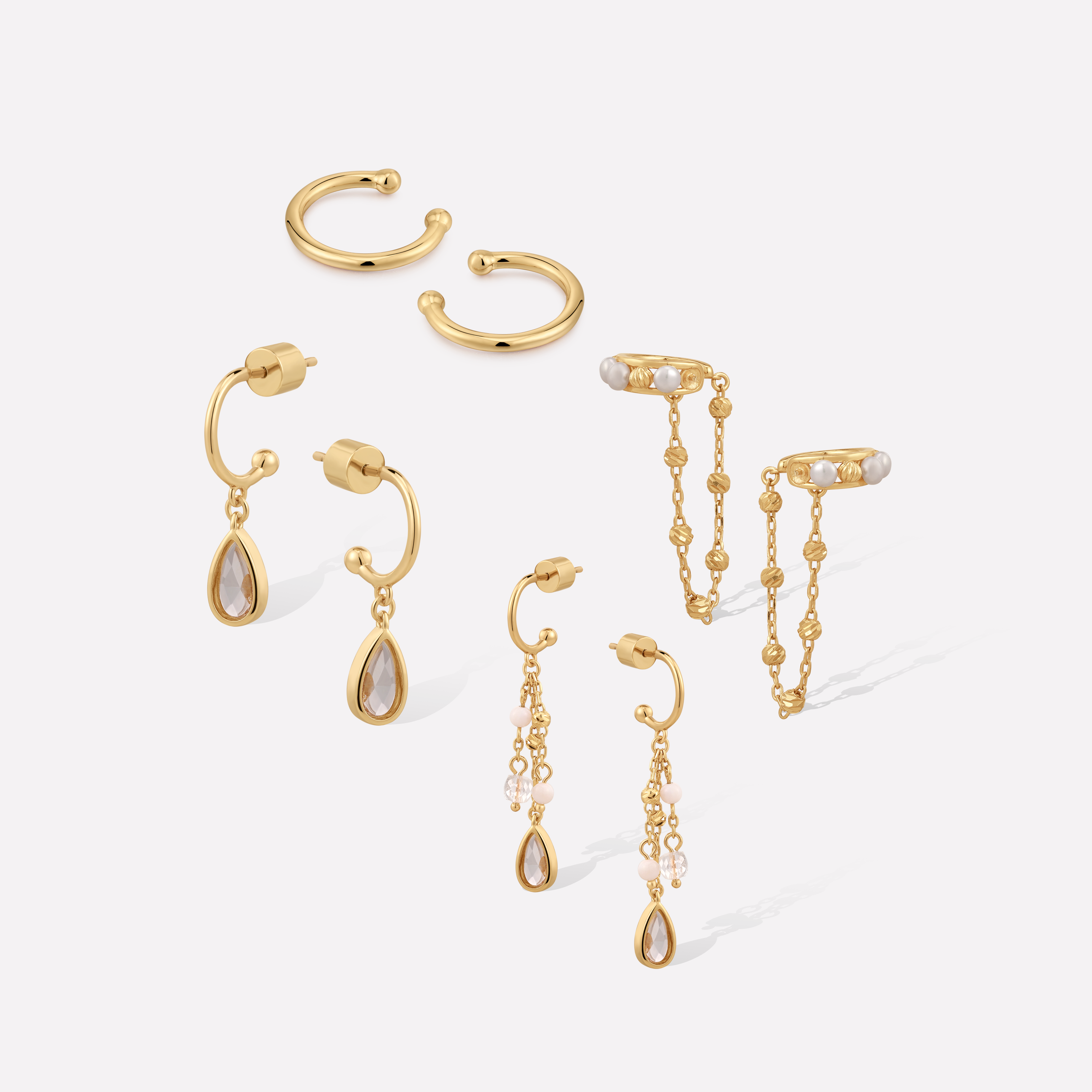 Aeolian Echo Earrings Set