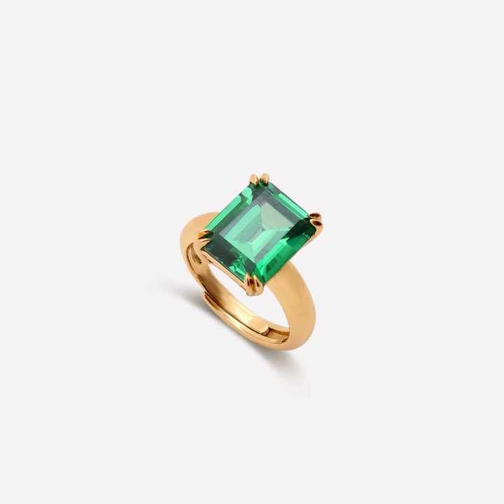 Lime Glow Ring