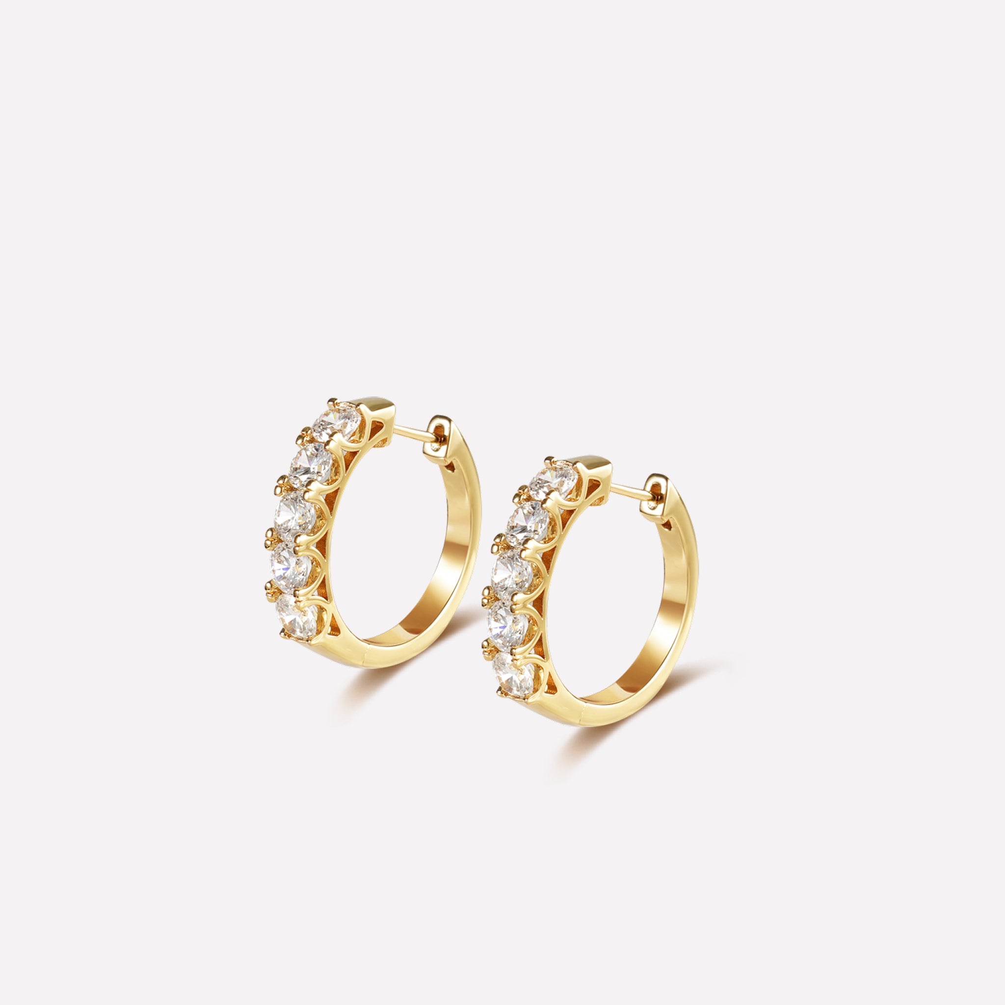 Roman Dusk Tennis Earrings