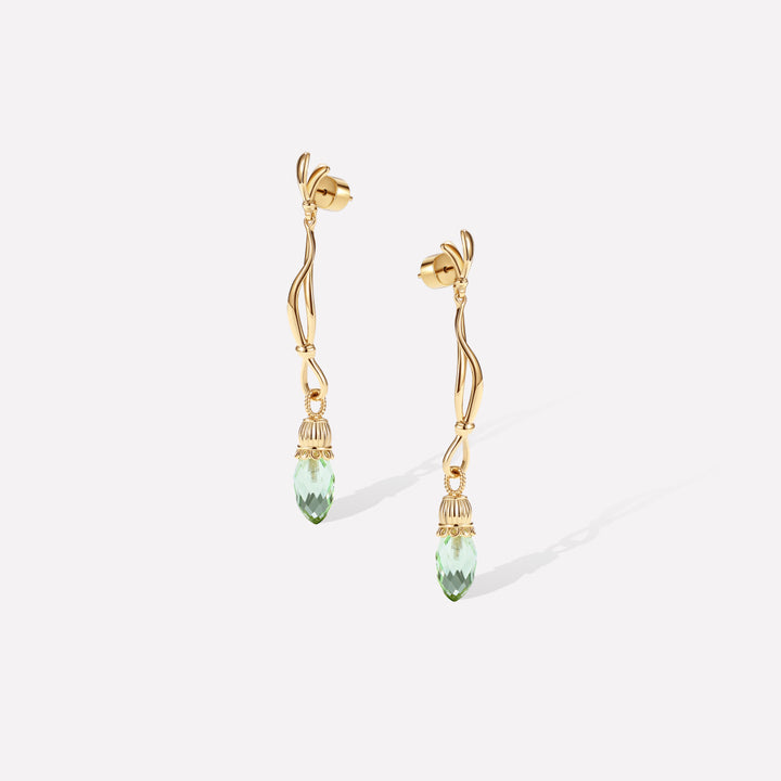 Nut Fairy Dangle Earrings
