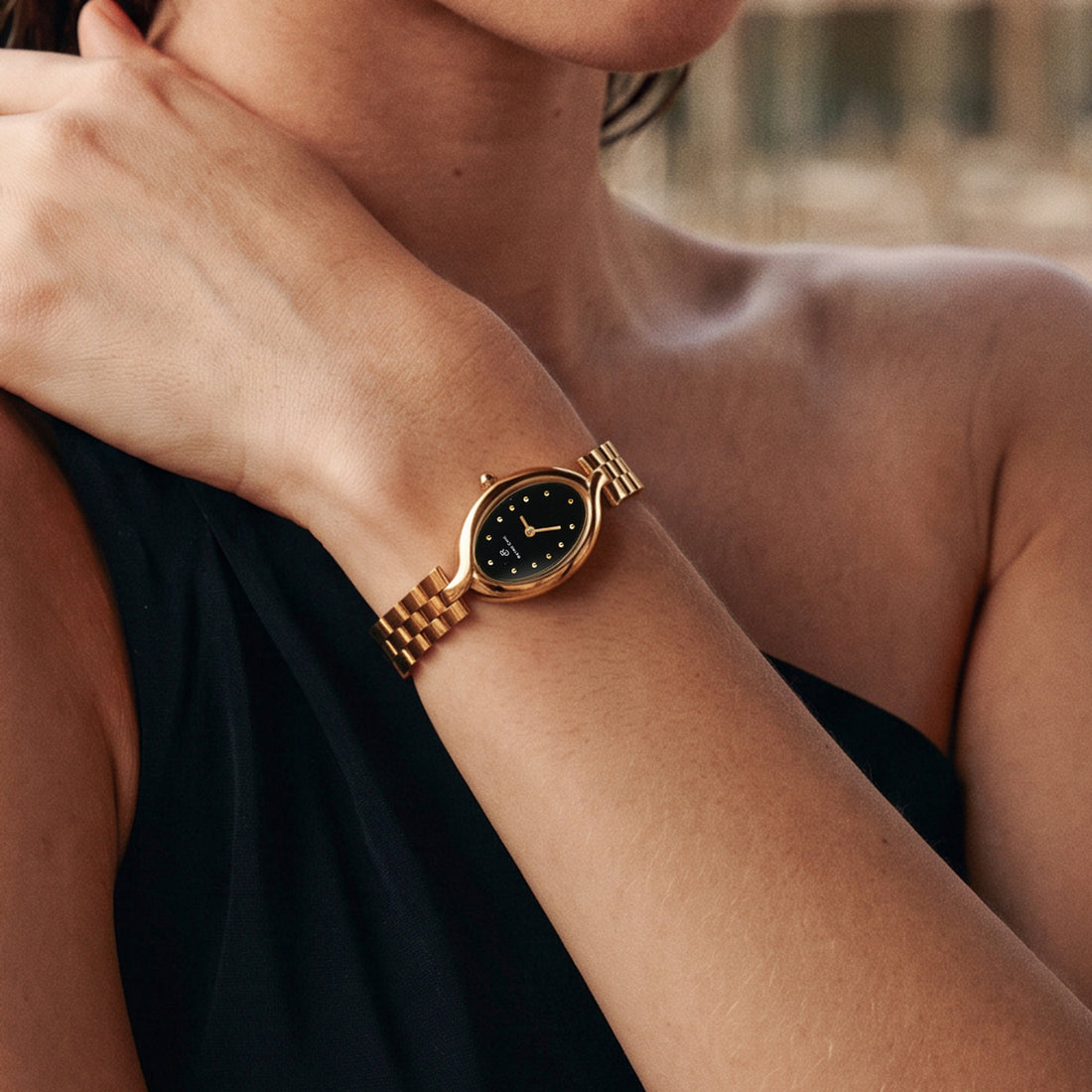 Vatican Watch - Black & Gold