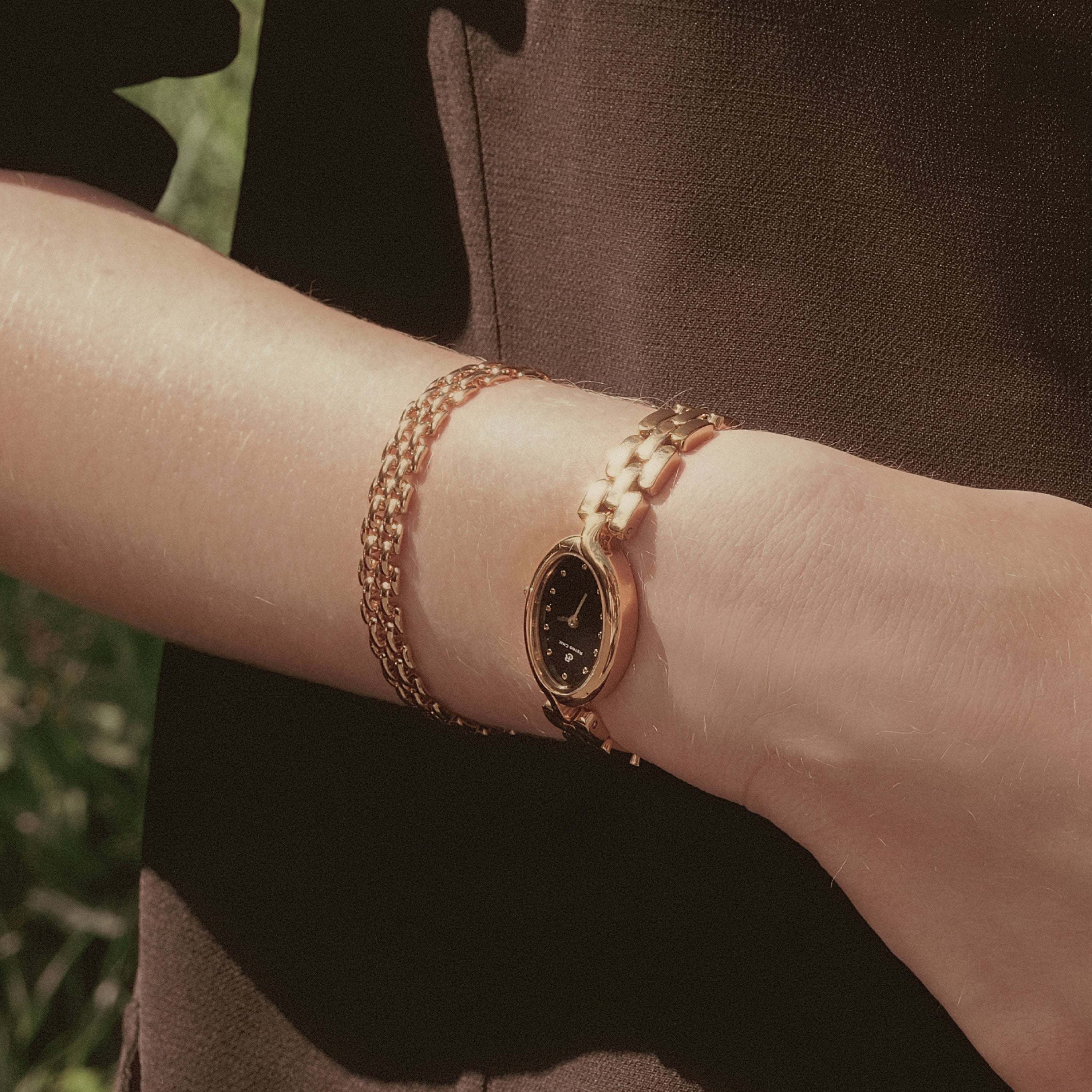 Vatican Watch - Black & Gold