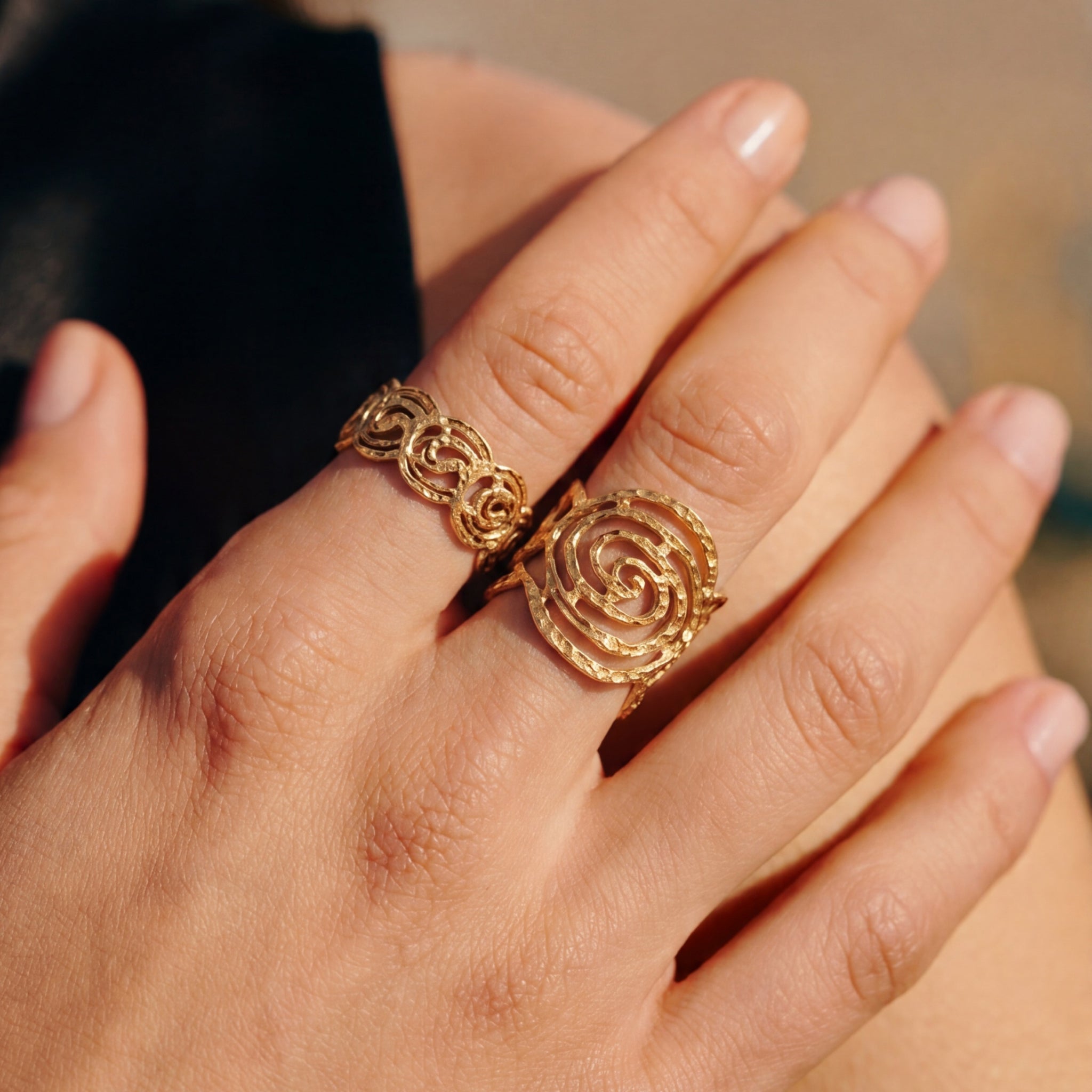 Eternal Spiral Small Ring
