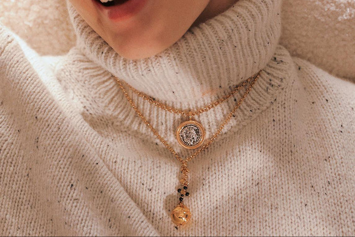Ancient Coin Necklace