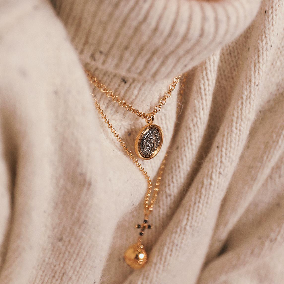 Ancient Coin Necklace