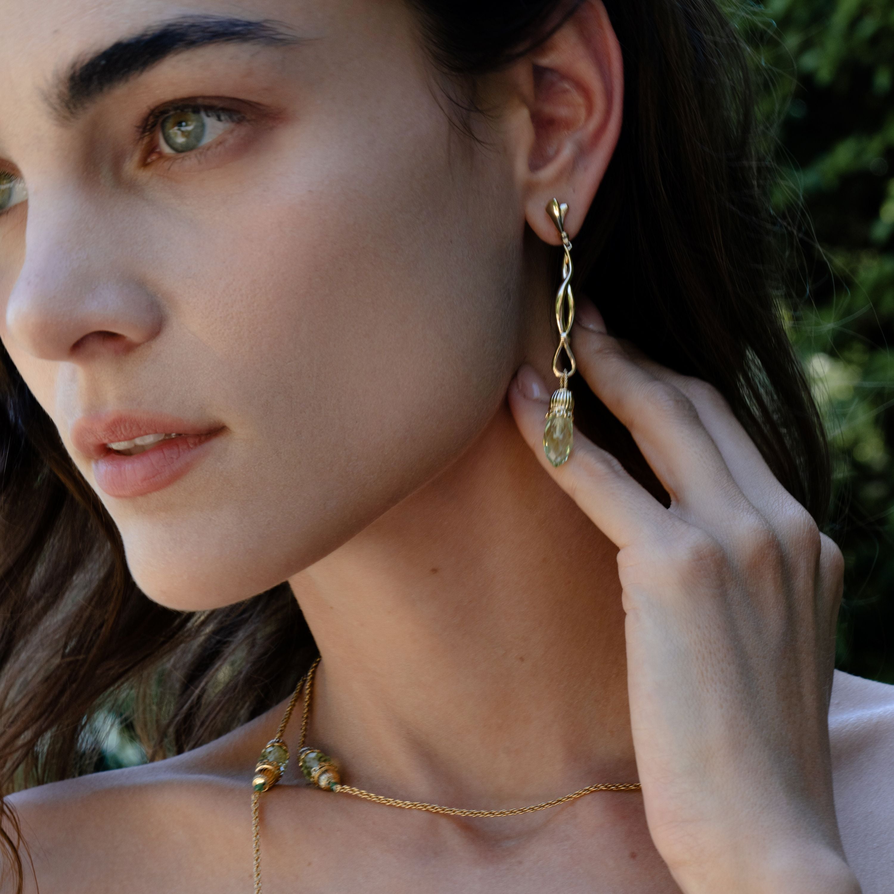 Nut Fairy Dangle Earrings