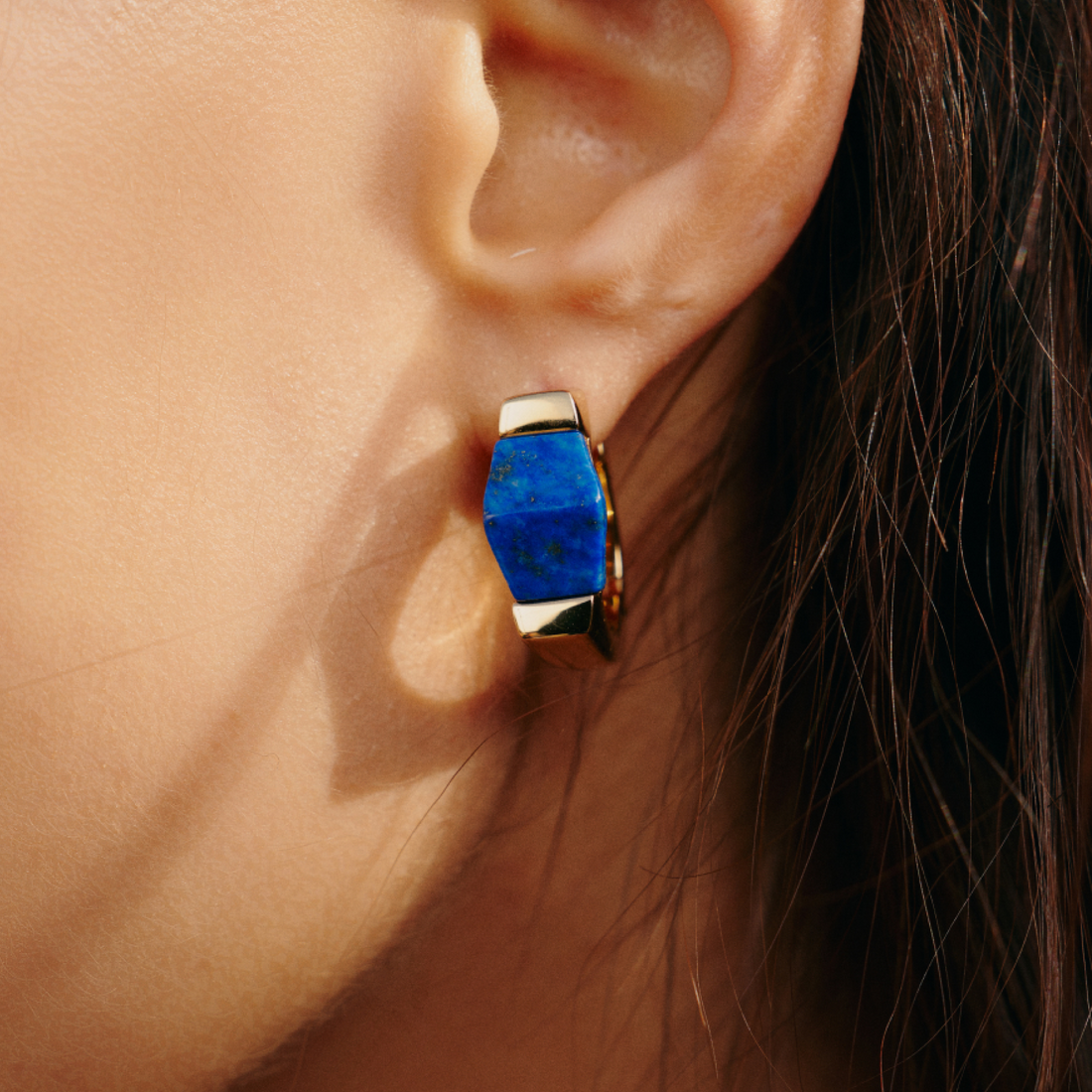 Ishtar Goddess Hoop Earrings