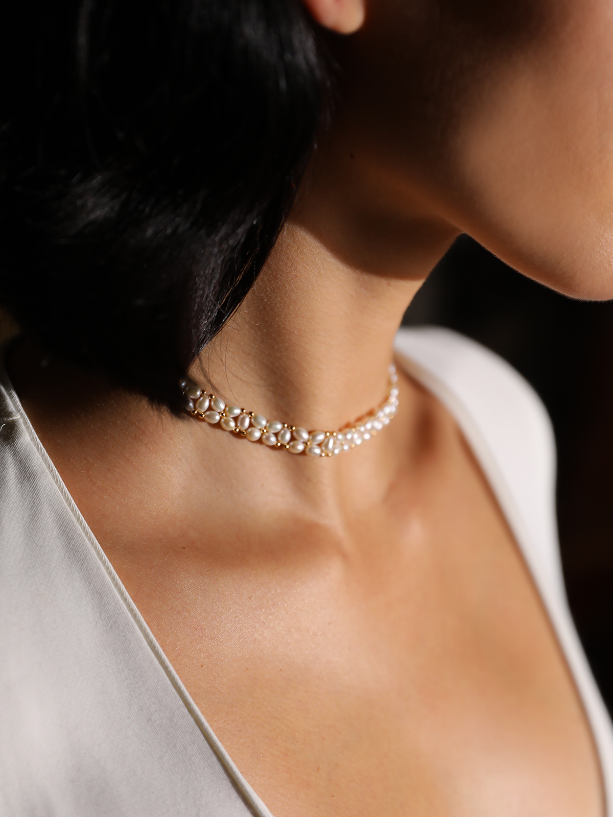 Princess Anna Pearl Necklace