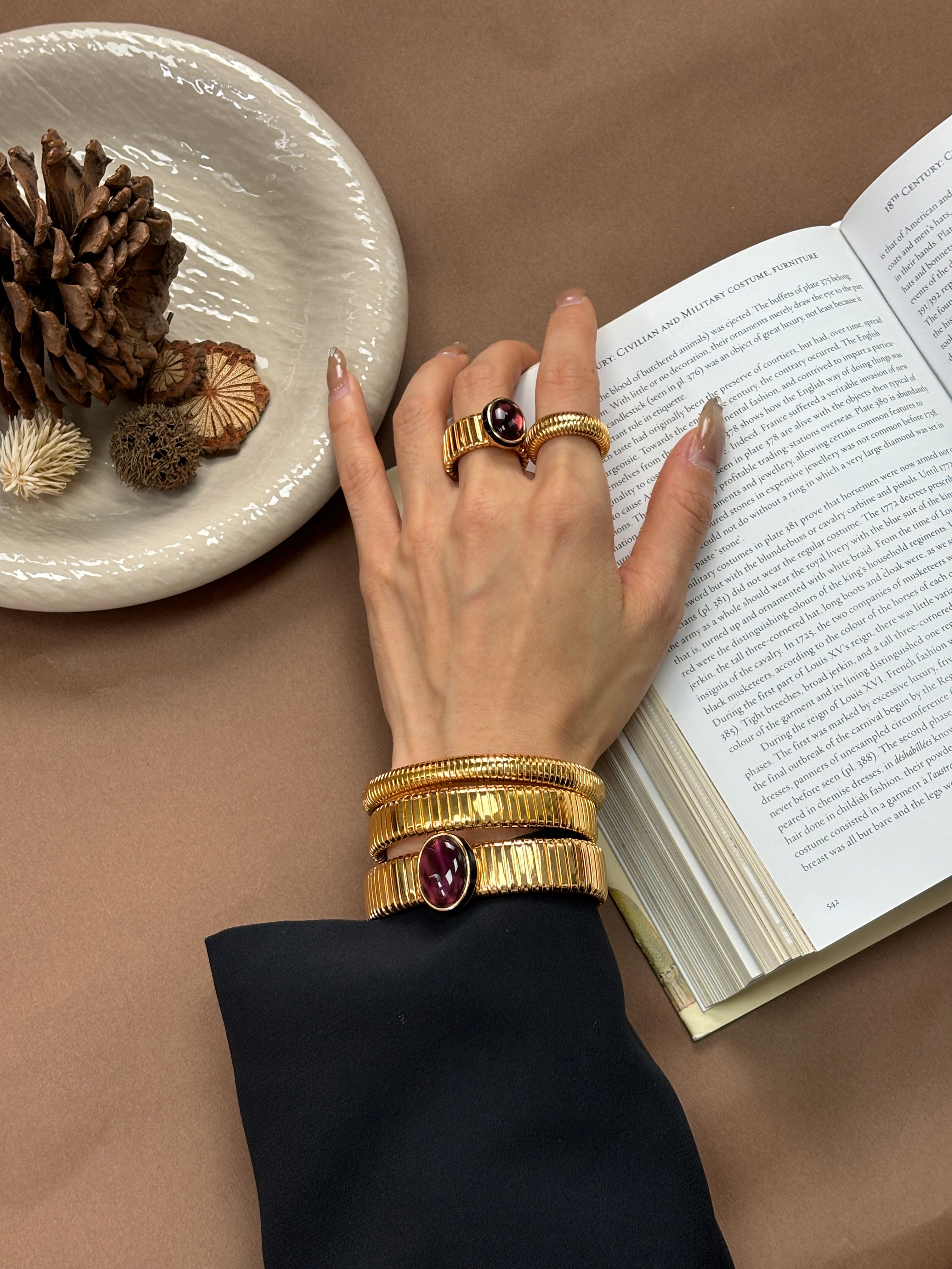 Gladiator Minimalist Ring - Adjustable