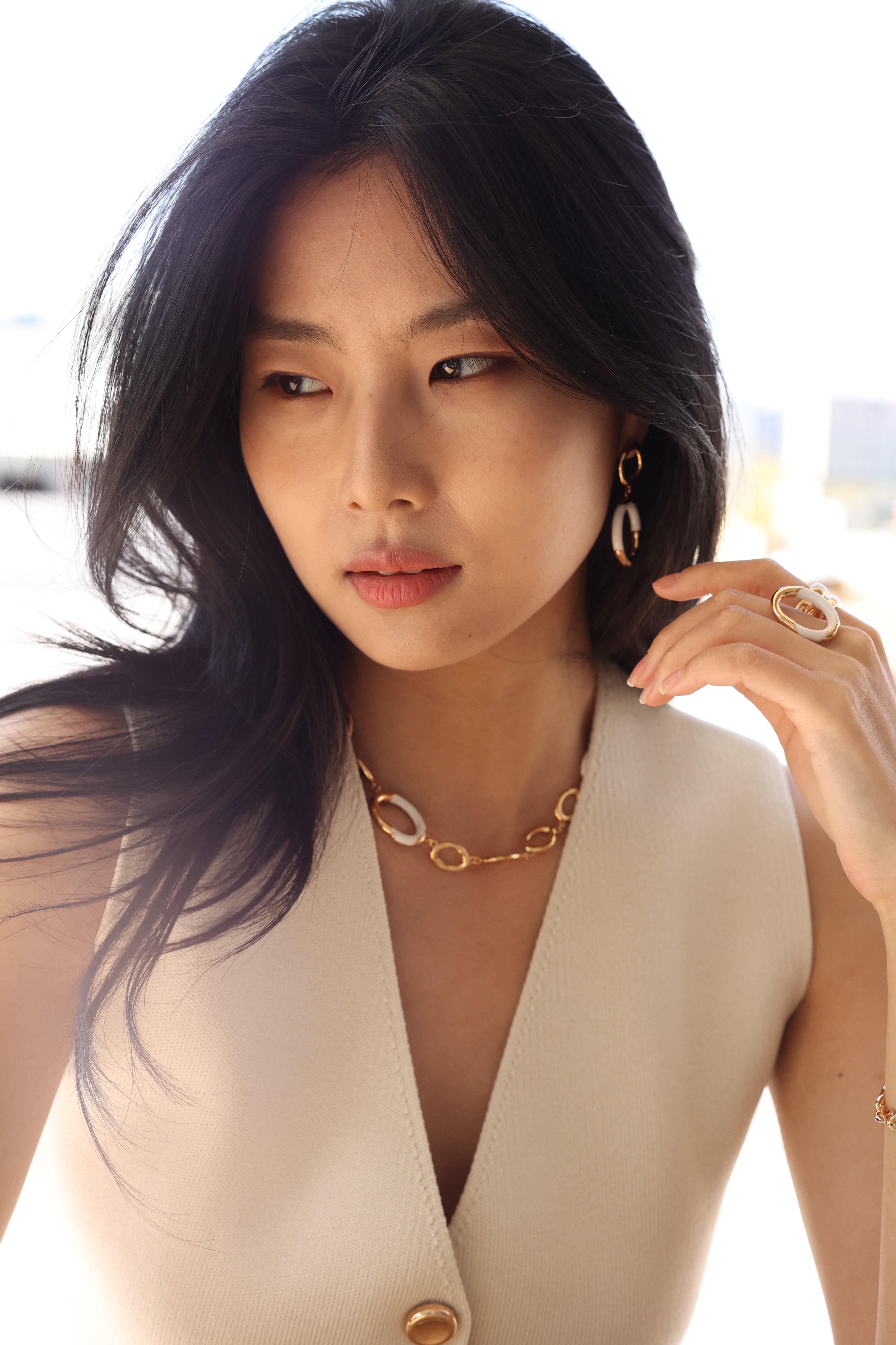 Time Ripples Round Necklace