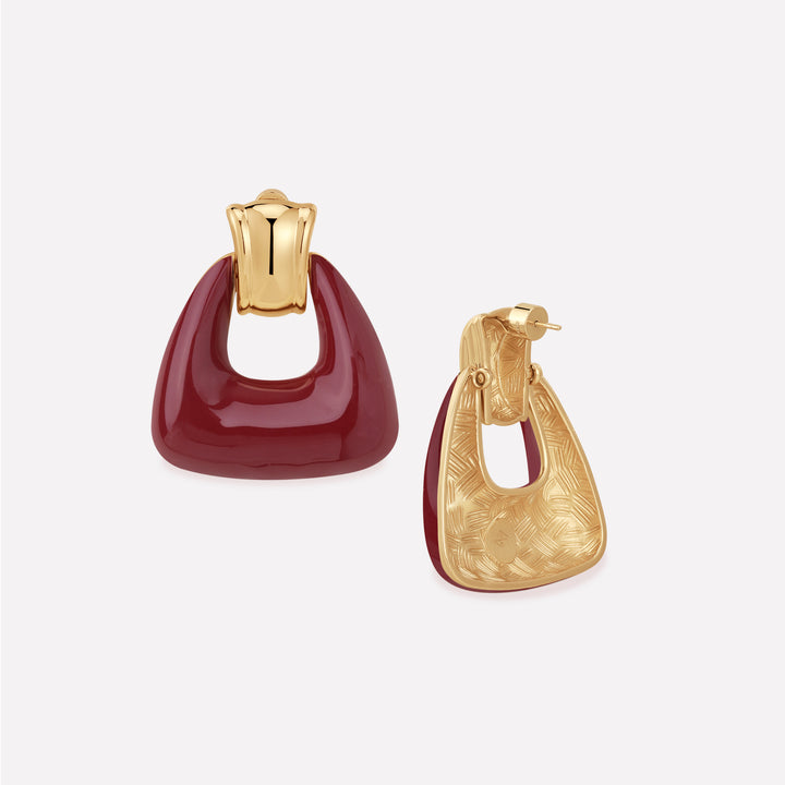 Ostuni Red Earrings