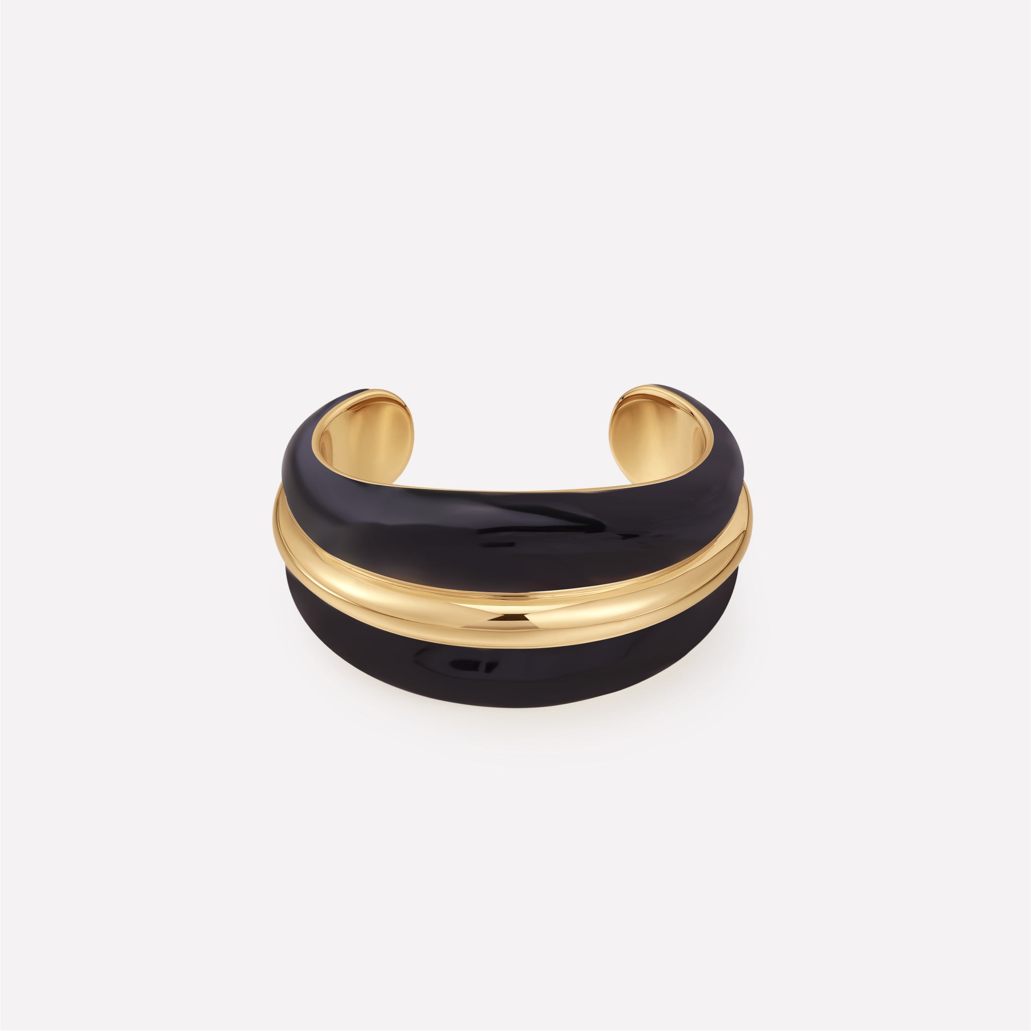 Ostuni Black Bangle
