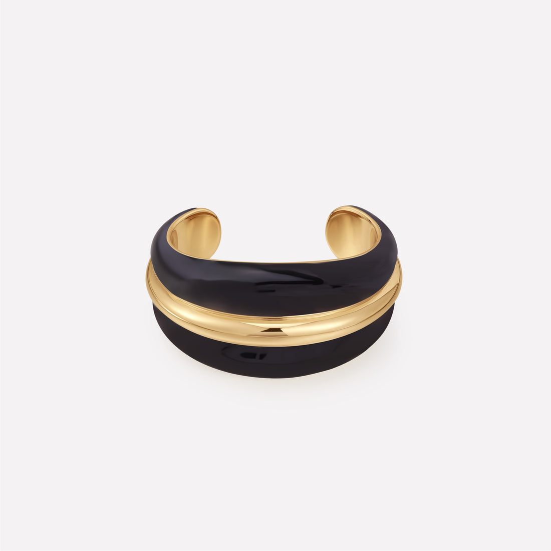 Ostuni Black Bangle