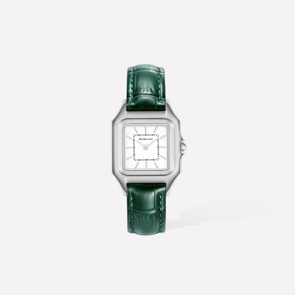Vatican Majesty Watch - Green & Silver