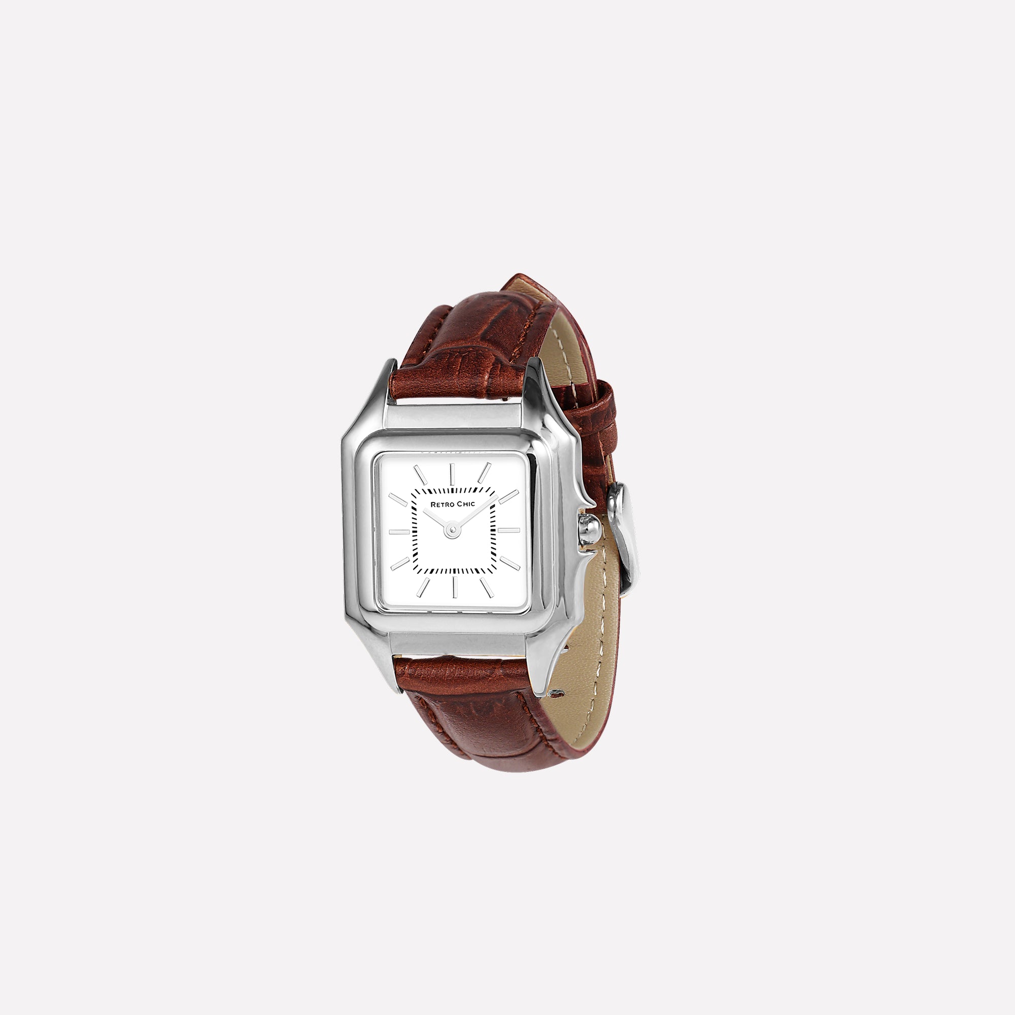 Vatican Majesty Watch - Brown & Silver