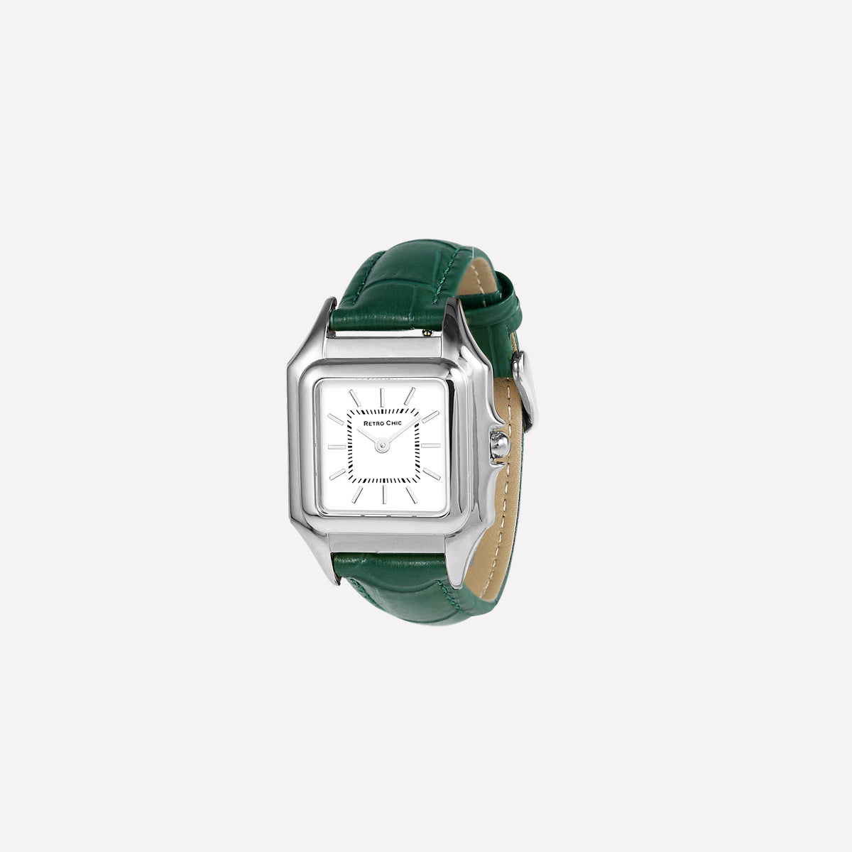 Vatican Majesty Watch - Green & Silver – Retro Chic_Official