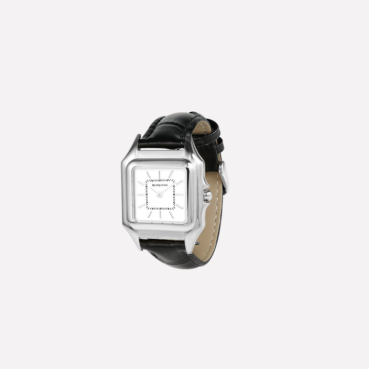 Vatican Majesty Watch - Black & Silver