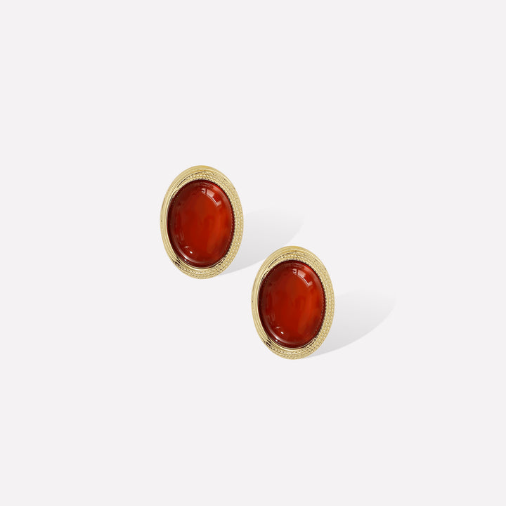 Babylon Red Earrings