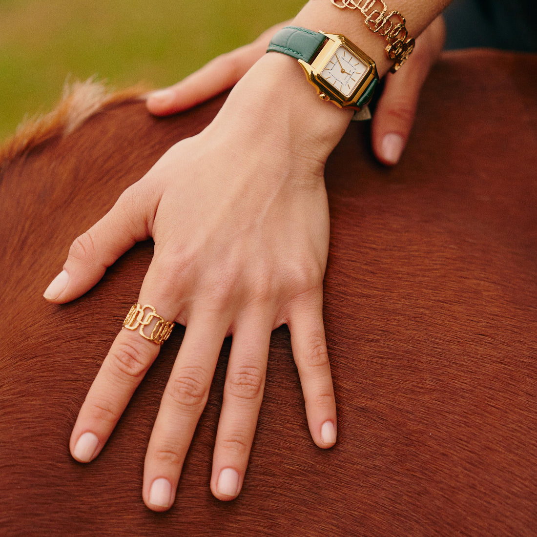 Small Roman Arc Ring