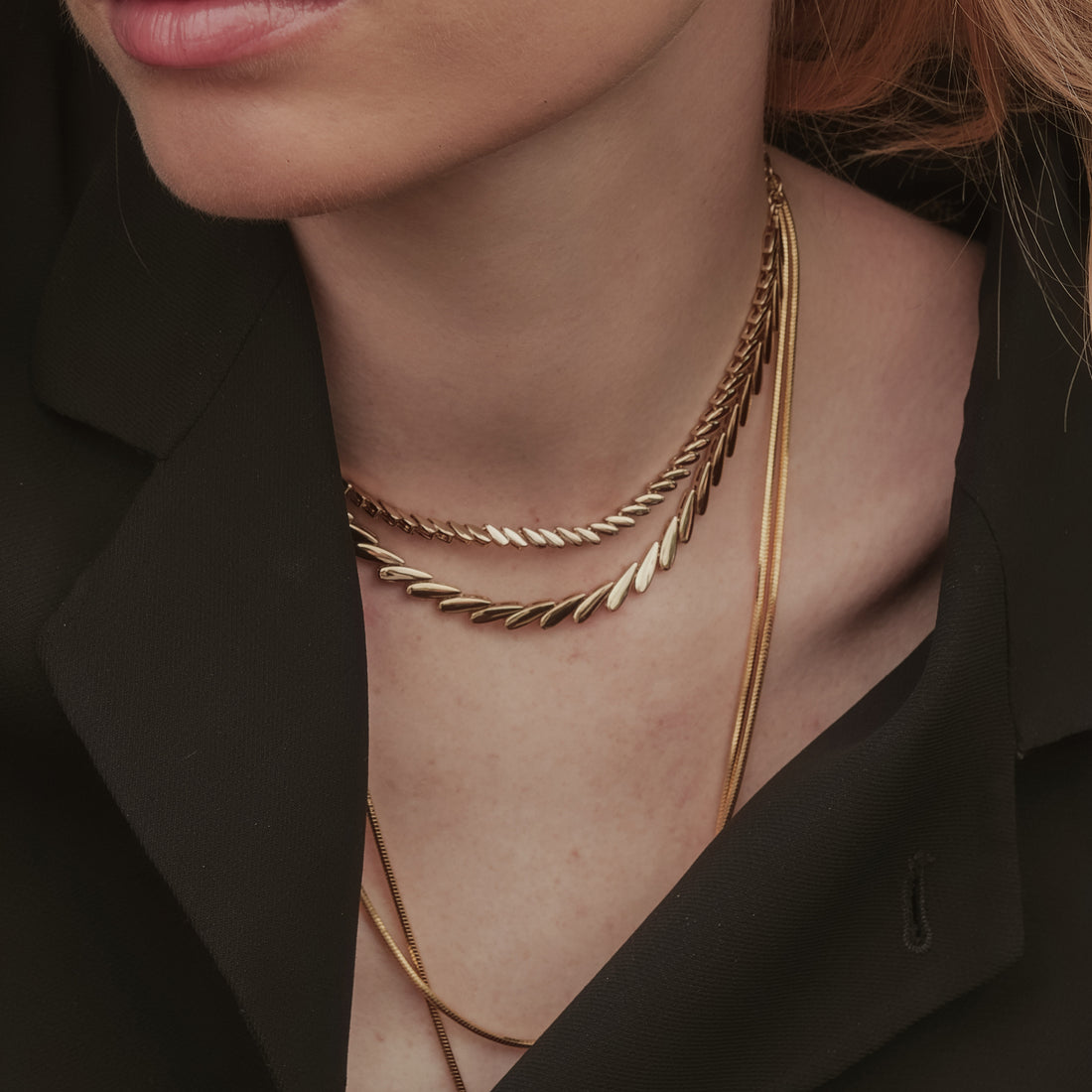 Collar de borlas Luz del sol