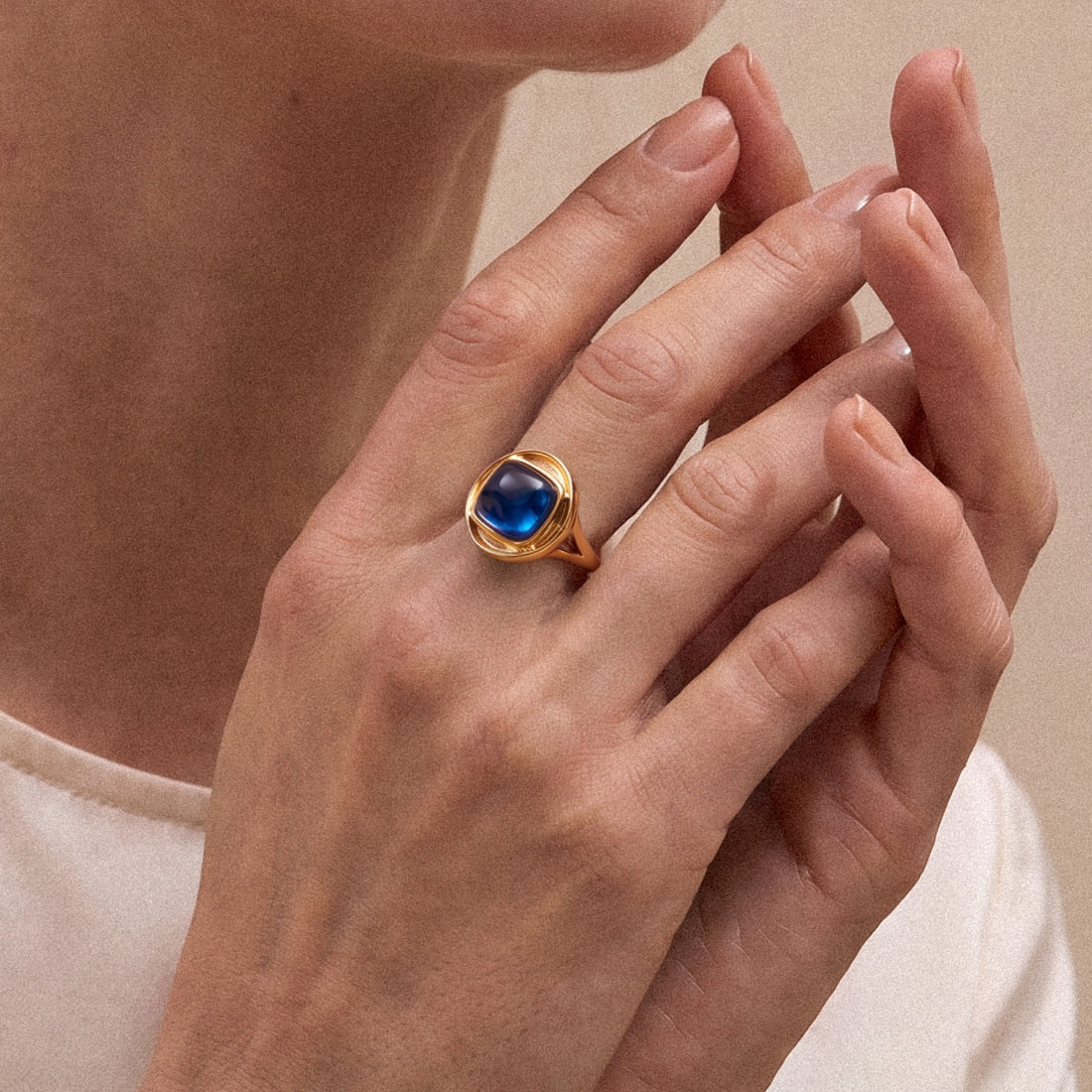 Anillo de piedra del rey bizantino