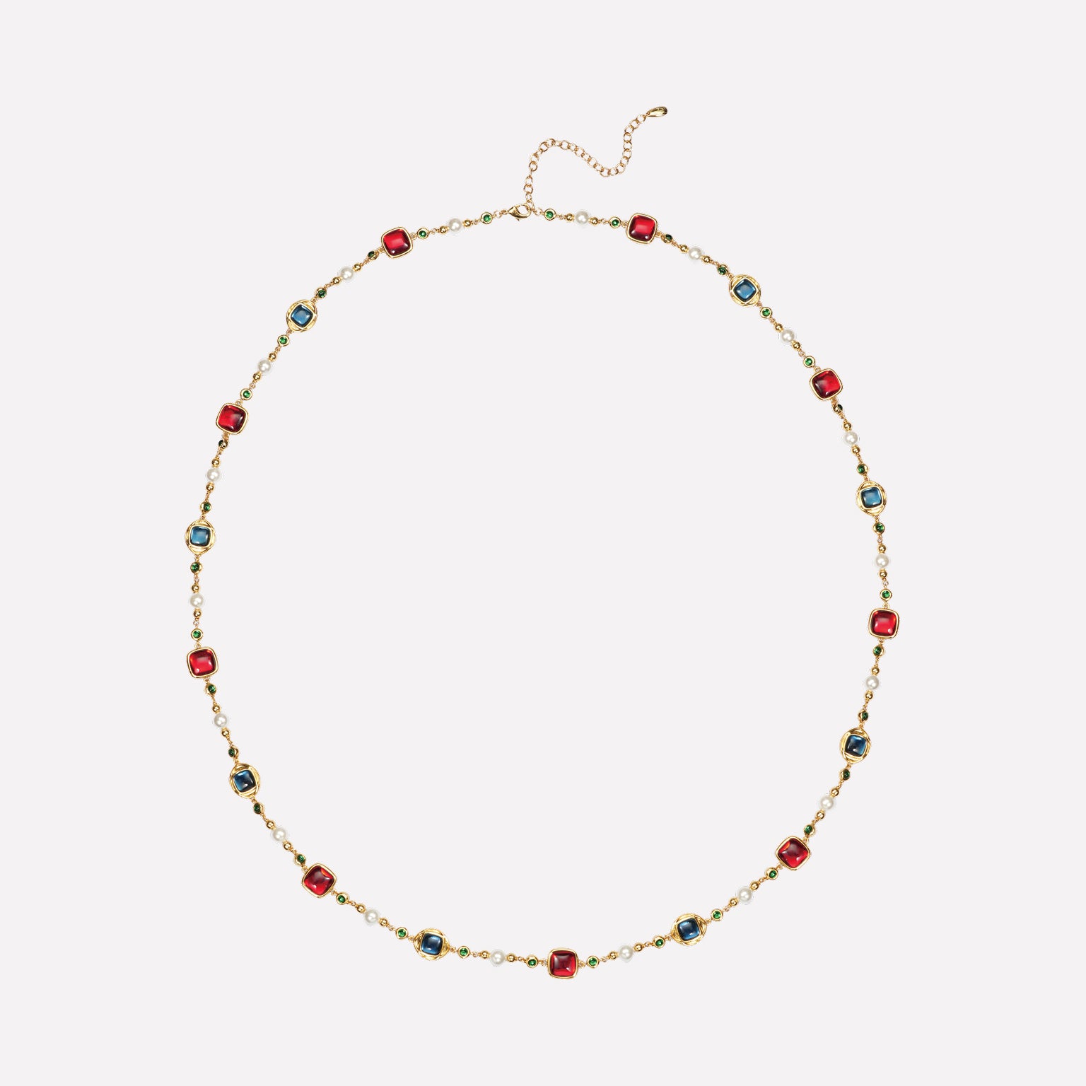 Collier long roi byzantin