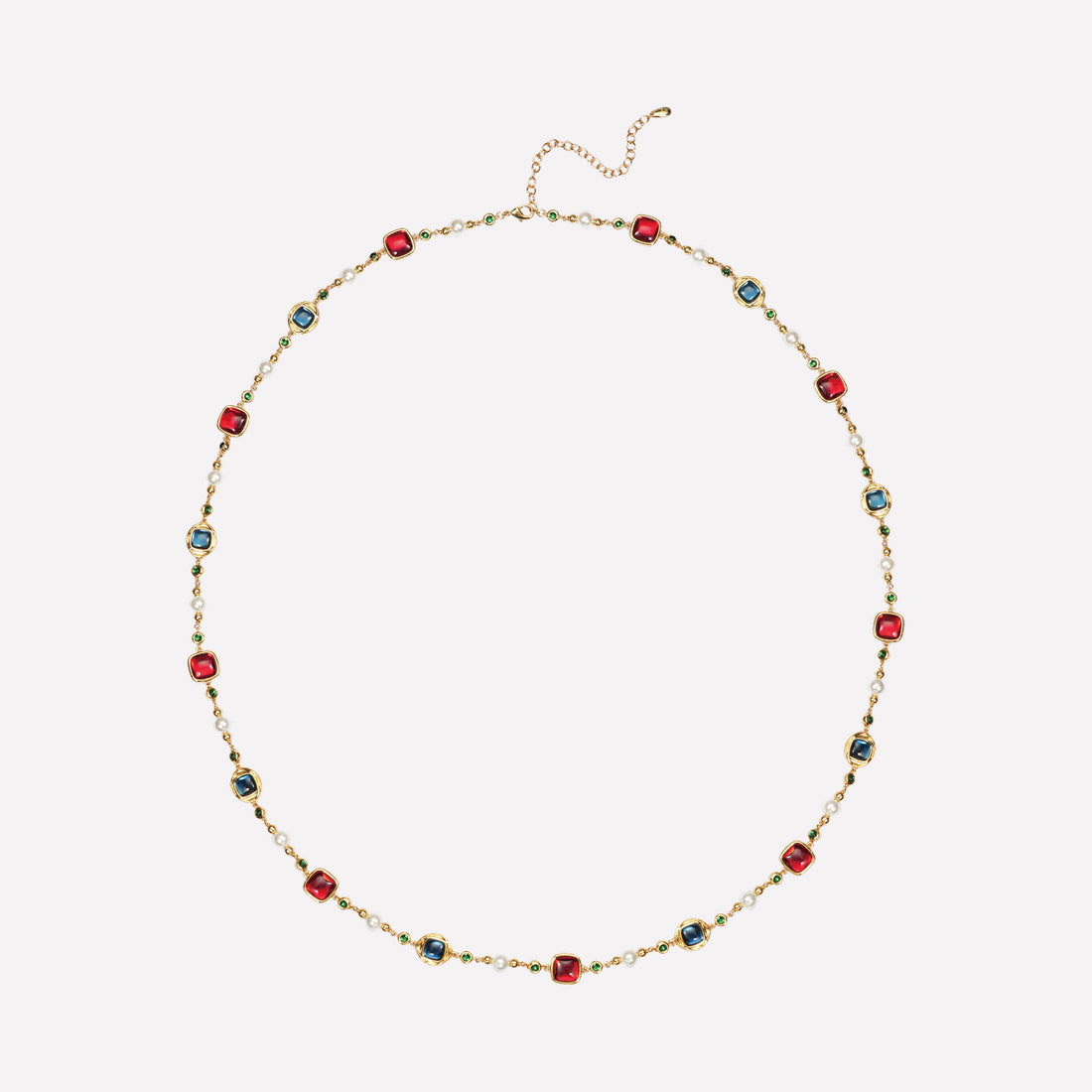 Collier long roi byzantin