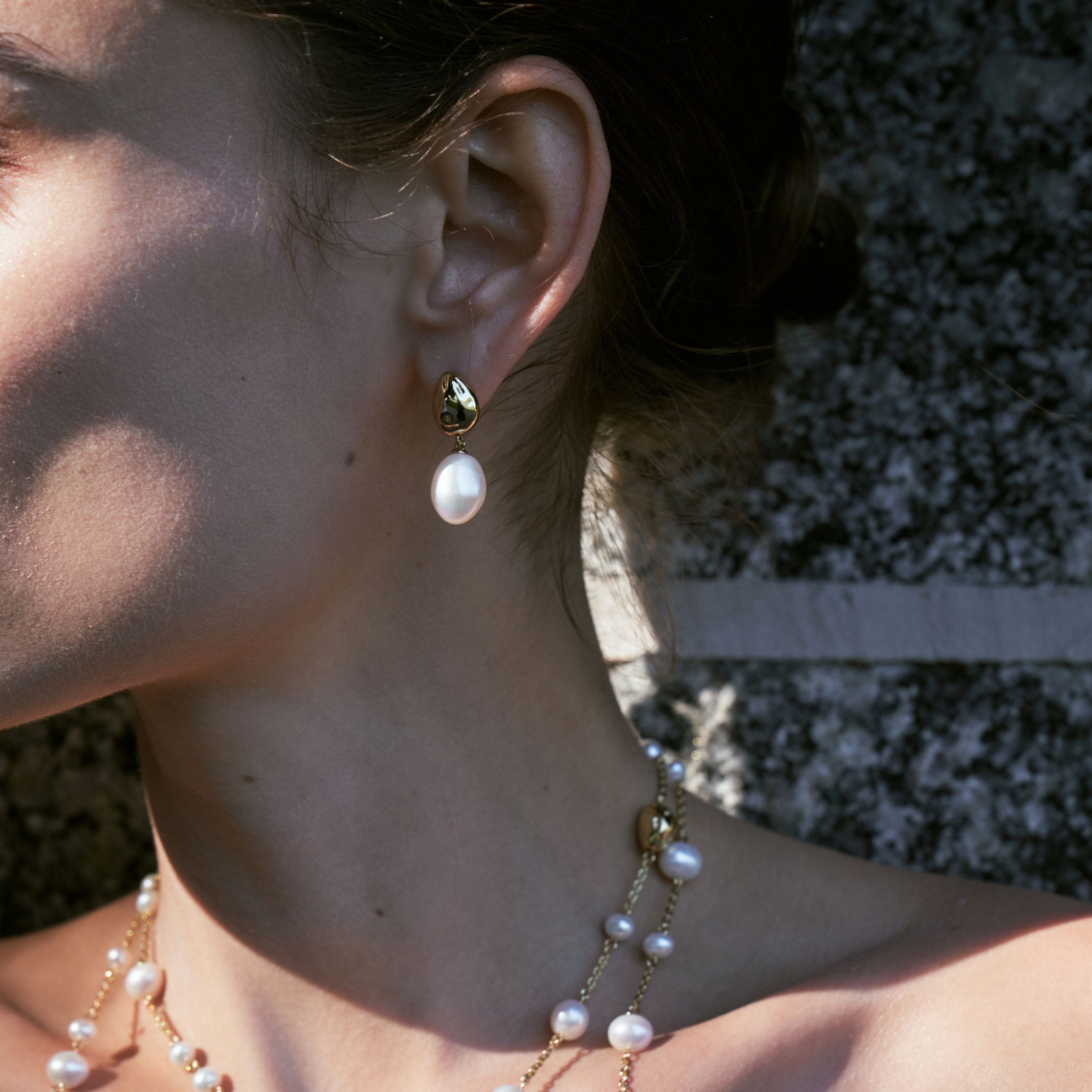 Eden Pearl Drop Earrings