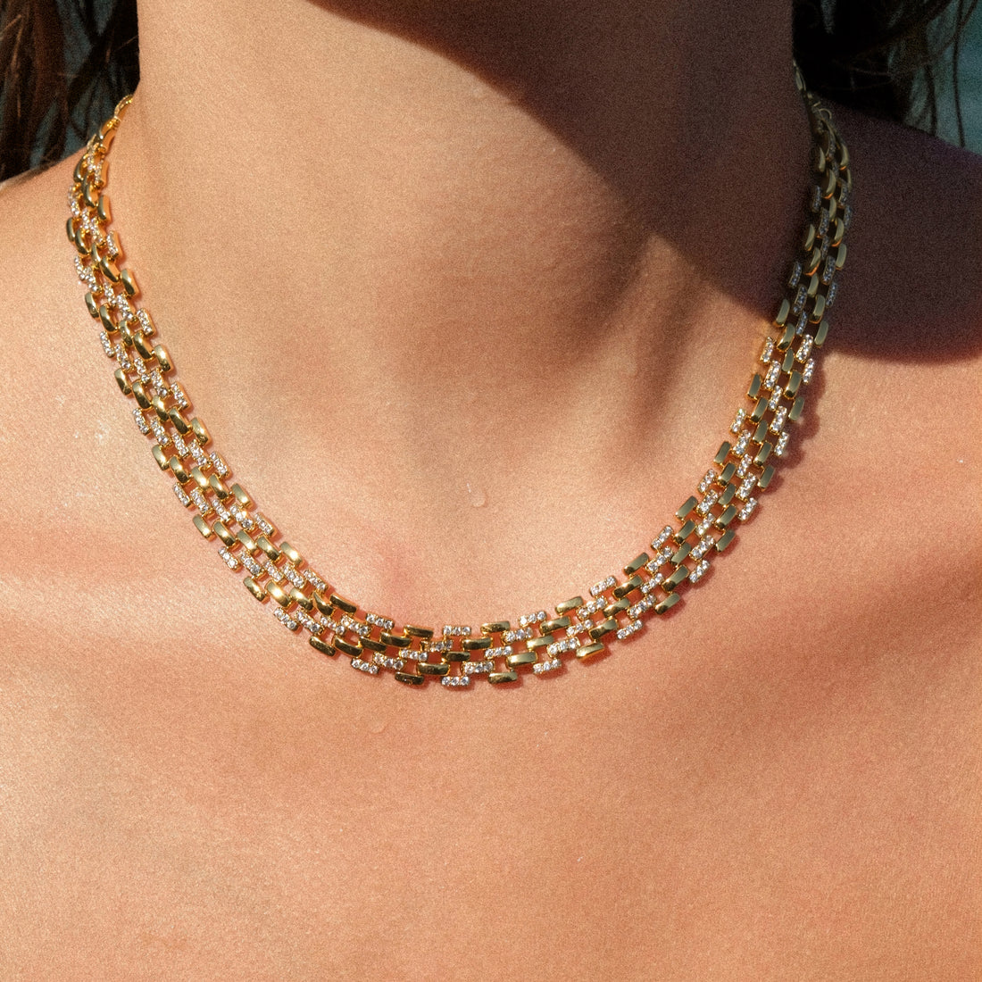 Rome Starlight Chain Necklace Large
