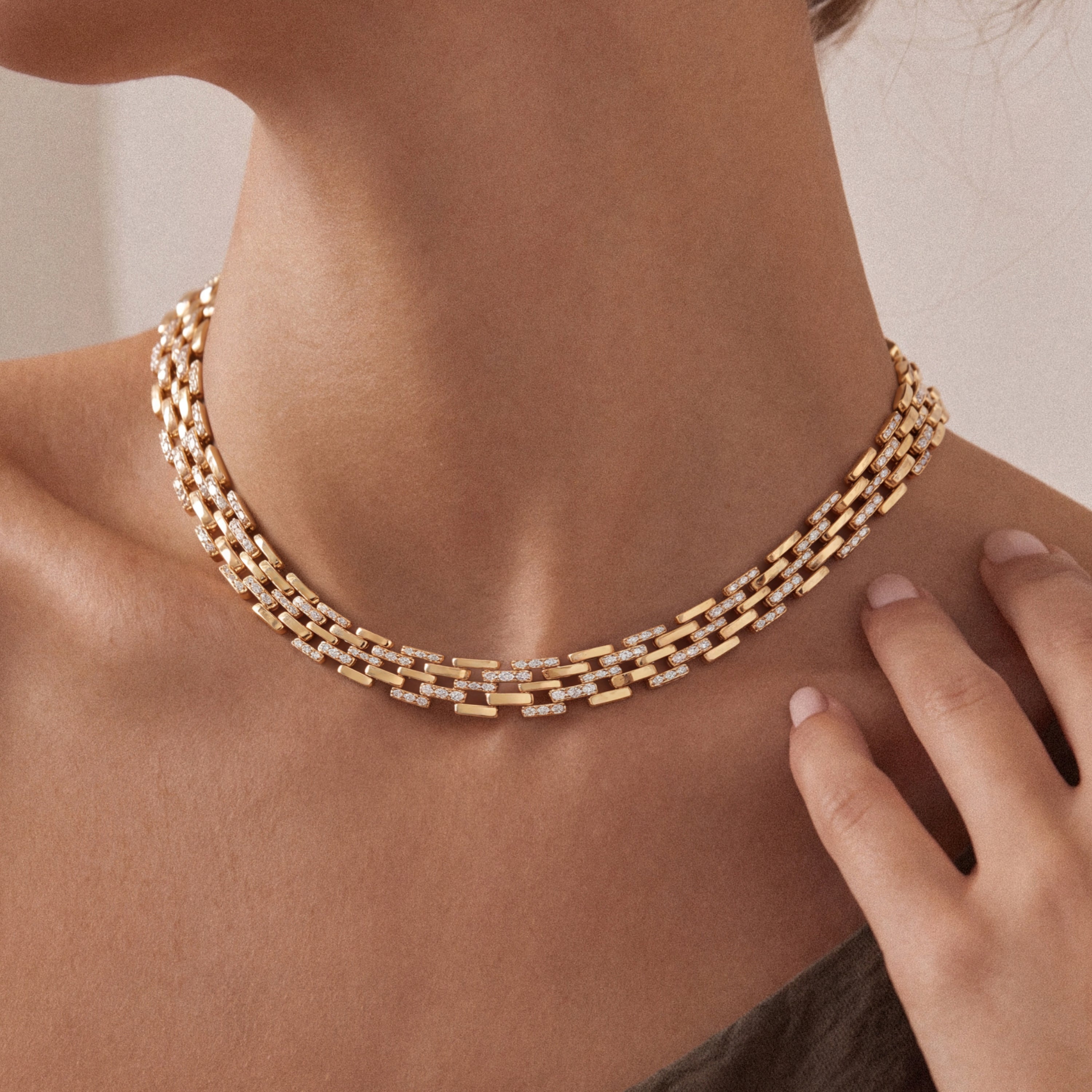 Rome Starlight Chain Necklace Large