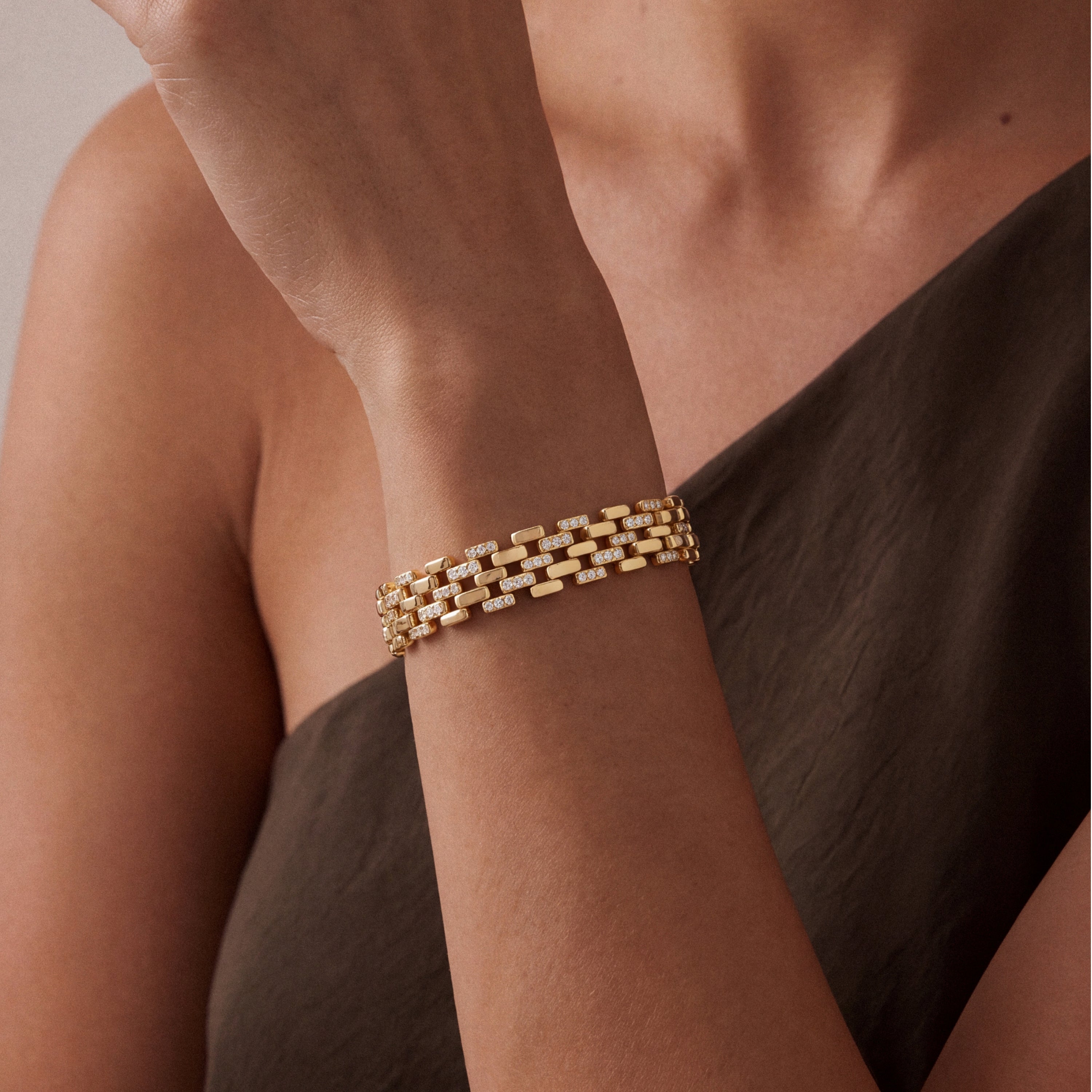 Rome Starlight Chain Bracelet Large