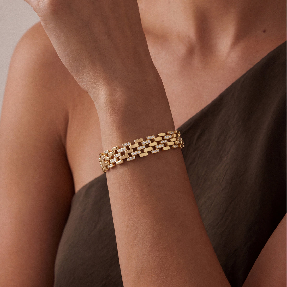 Rome Starlight Chain Bracelet Large