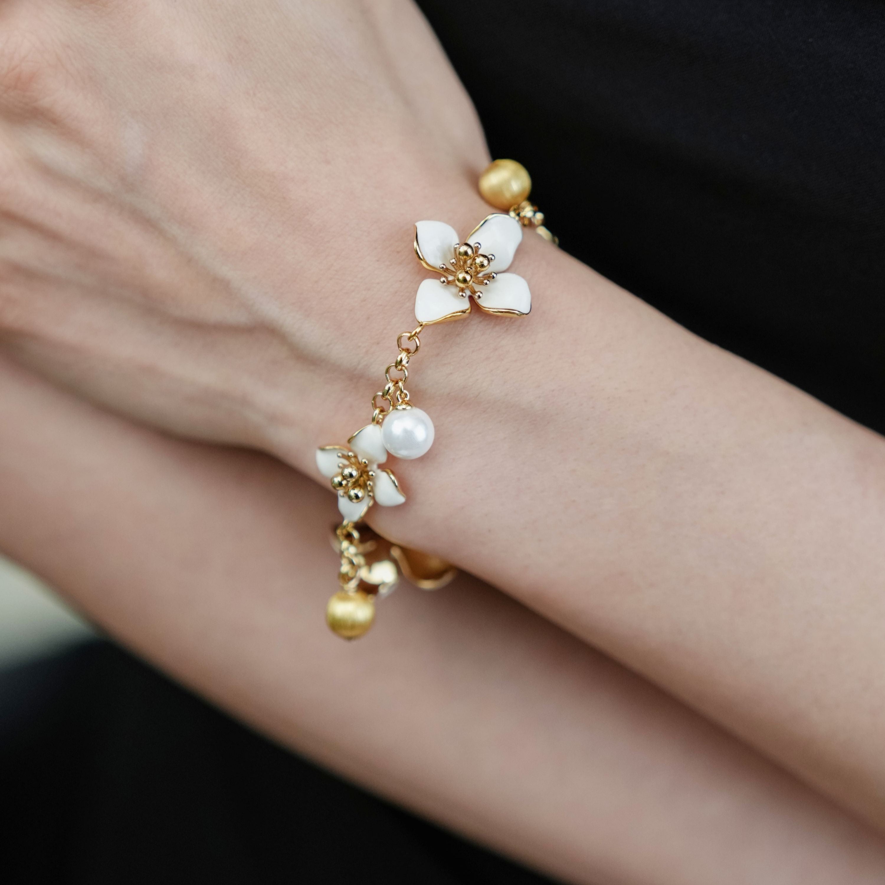 Iris Blossom Bracelet